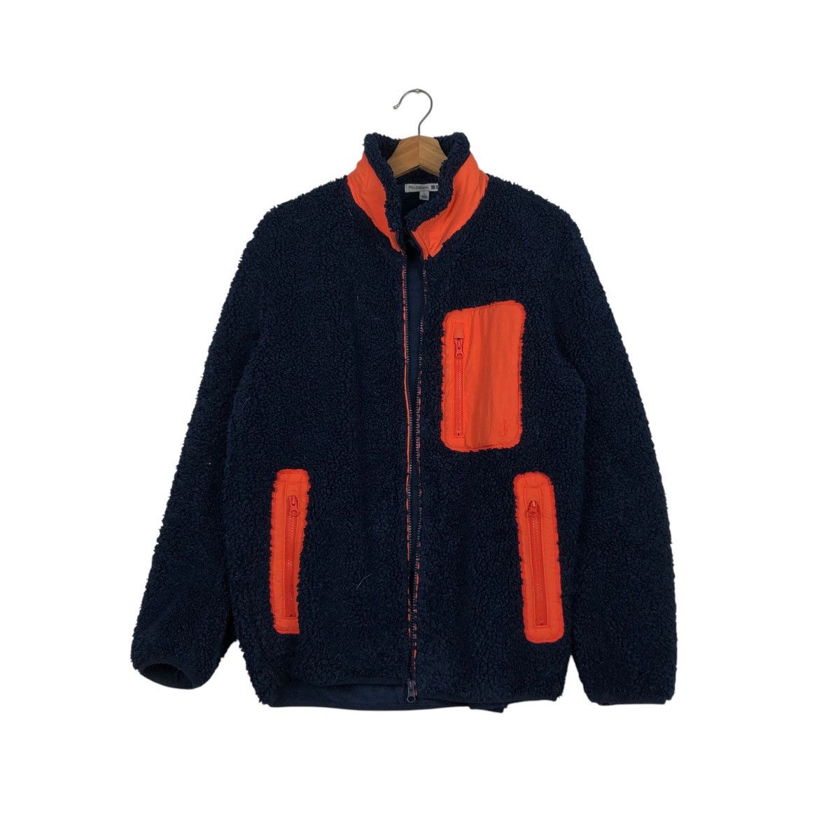 Japanese Brand 📌Vintage Zipper Fleece Jacket Uniqlo J.W.Anderson Size US L / EU 52-54 / 3 - 2 Thumbnail