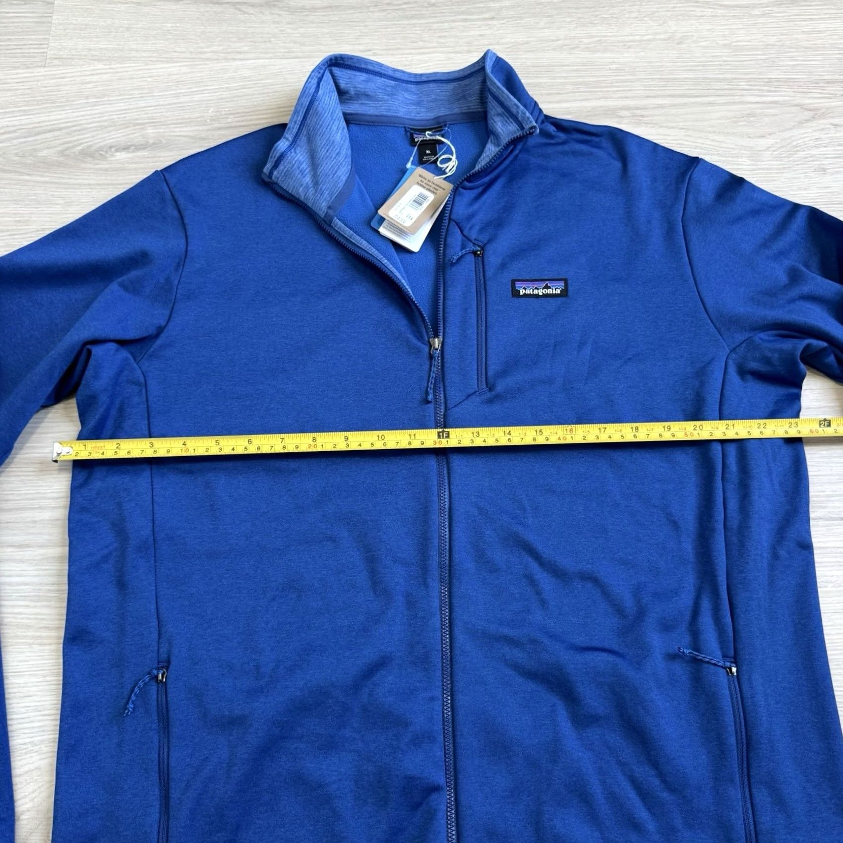 Patagonia Patagonia R1 Daily Jacket Mens XL Blue Zip Mid-Length with Tags Size US XL / EU 56 / 4 - 5 Thumbnail