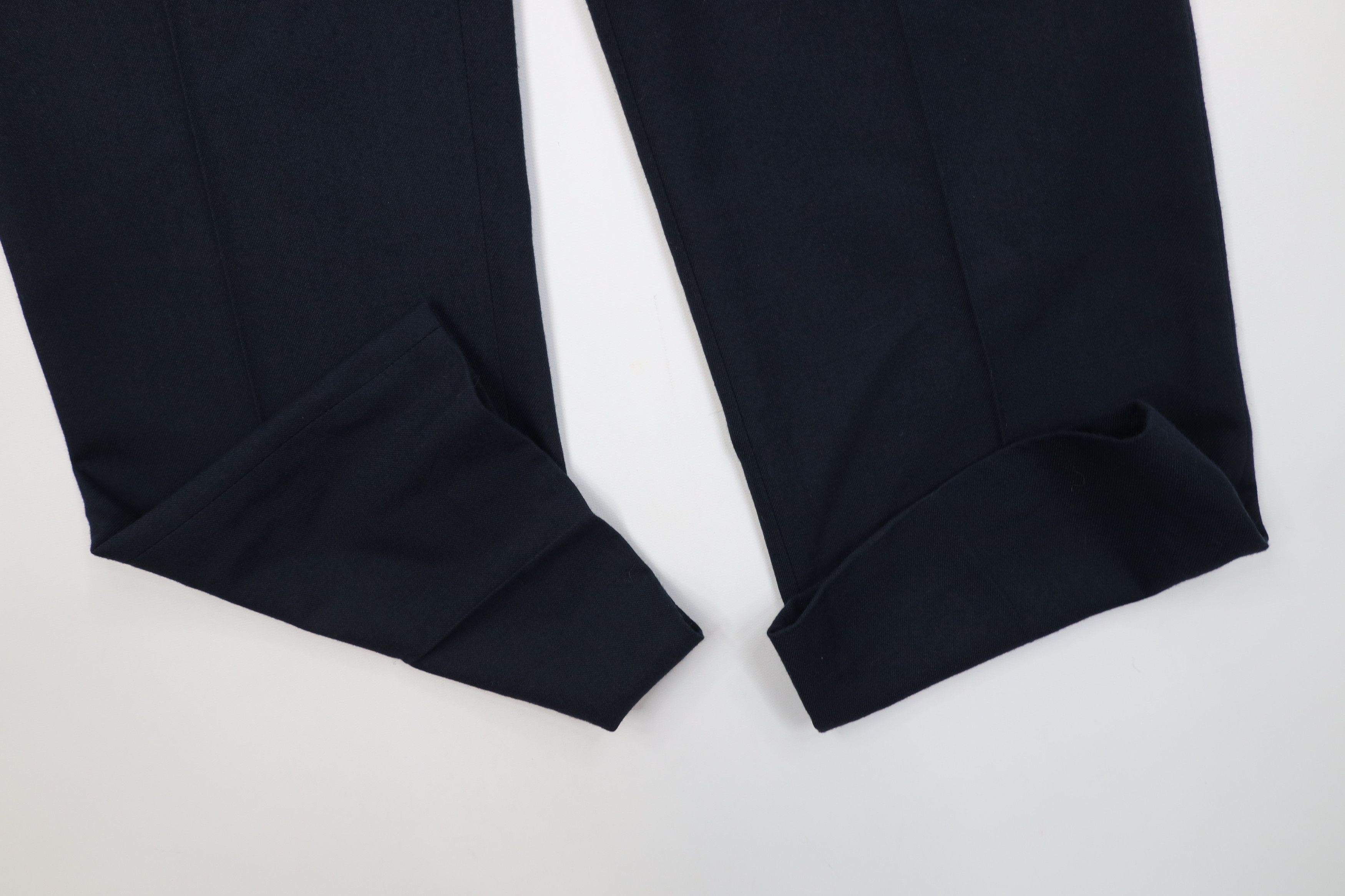 Vintage Vintage 70s Streetwear Wool Blend Knit Wide Leg Chino Pants Size US 32 / EU 48 - 5 Thumbnail