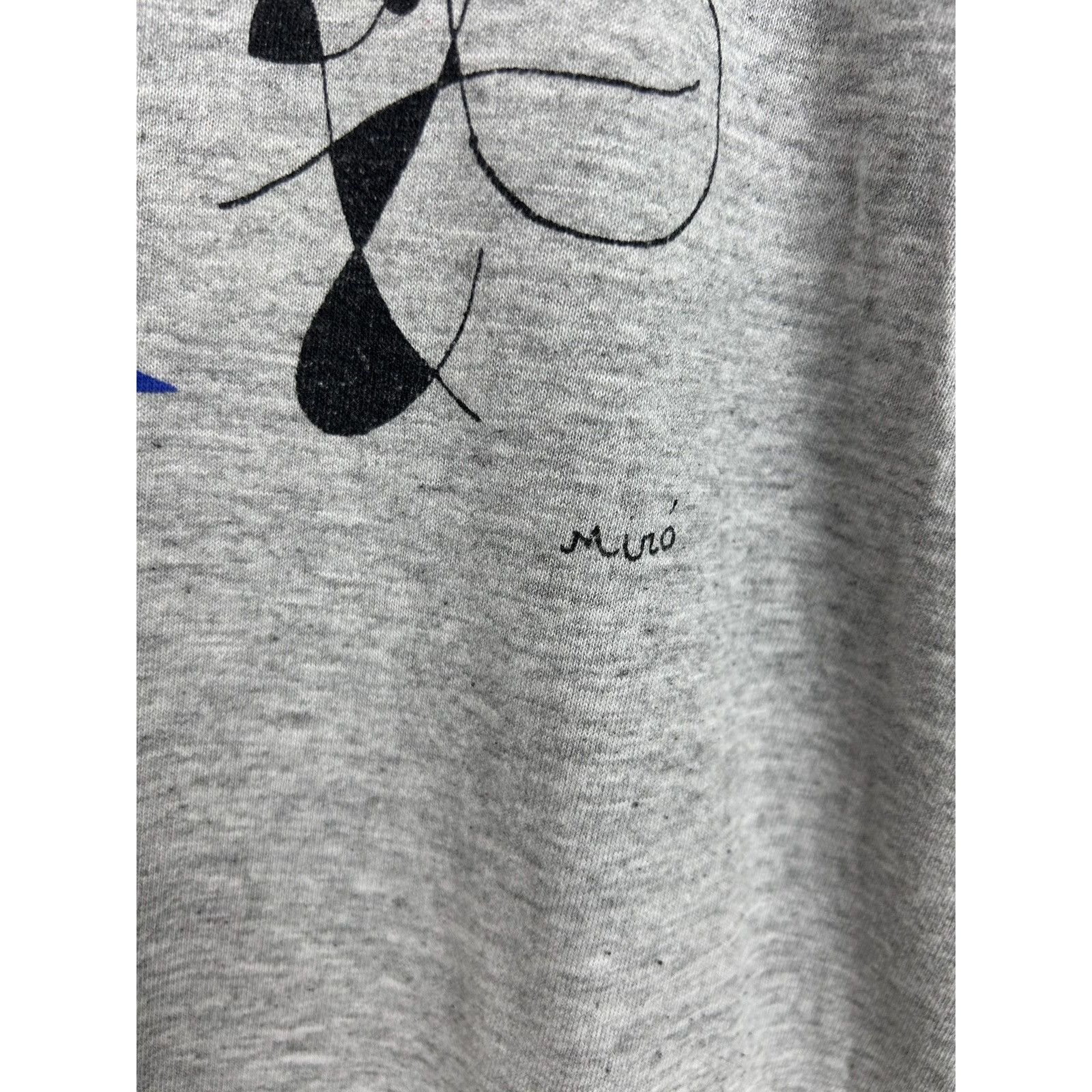 Vintage Vintage Joan Miro Artist Succ Miro 2000 Art Painting T-Shirt Size US XL / EU 56 / 4 - 4 Thumbnail