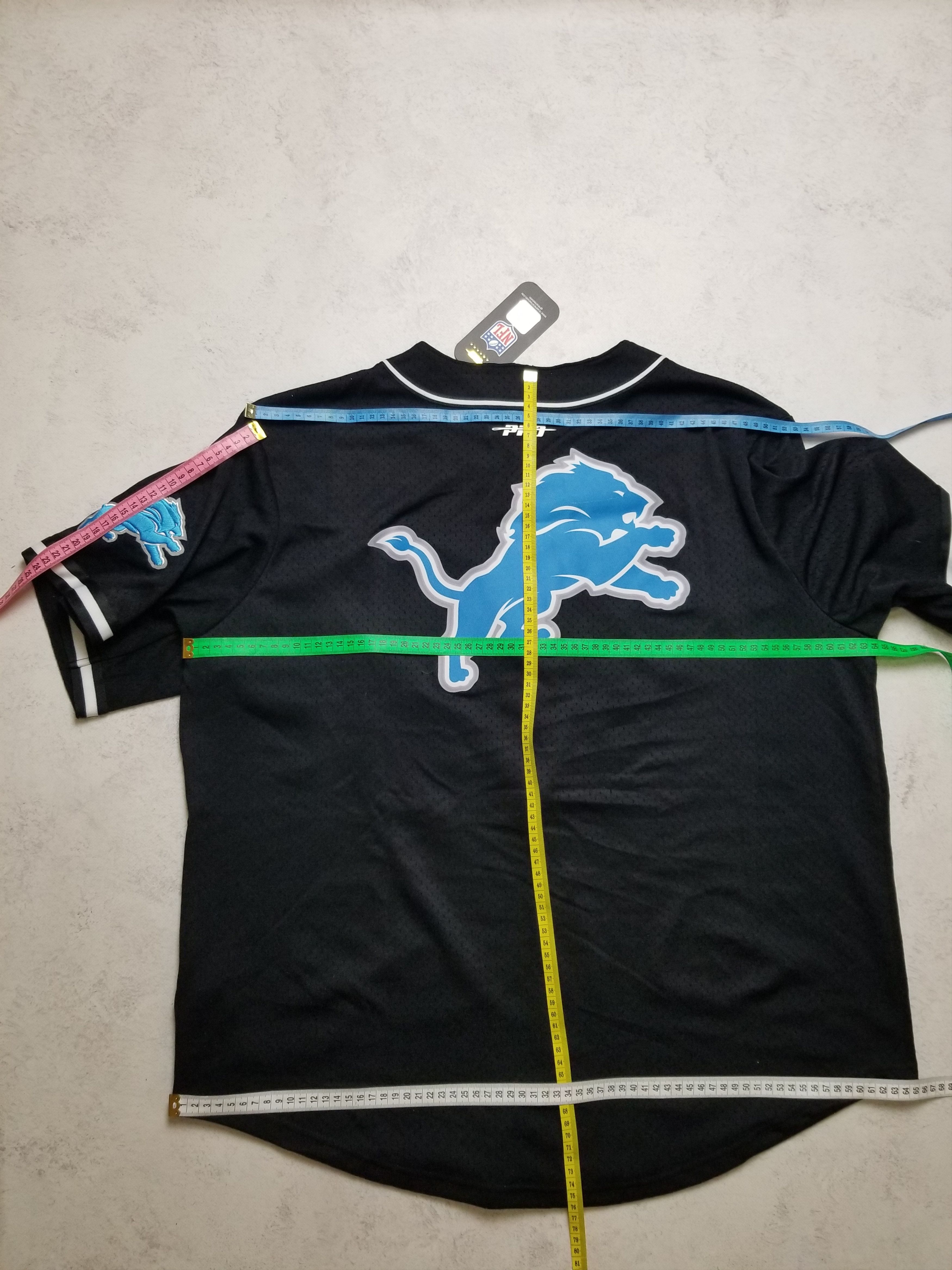 Pro Standard Detroit Lions Aidan Hutchinson Mesh Baseball Jersey Size US XL / EU 56 / 4 - 3 Thumbnail