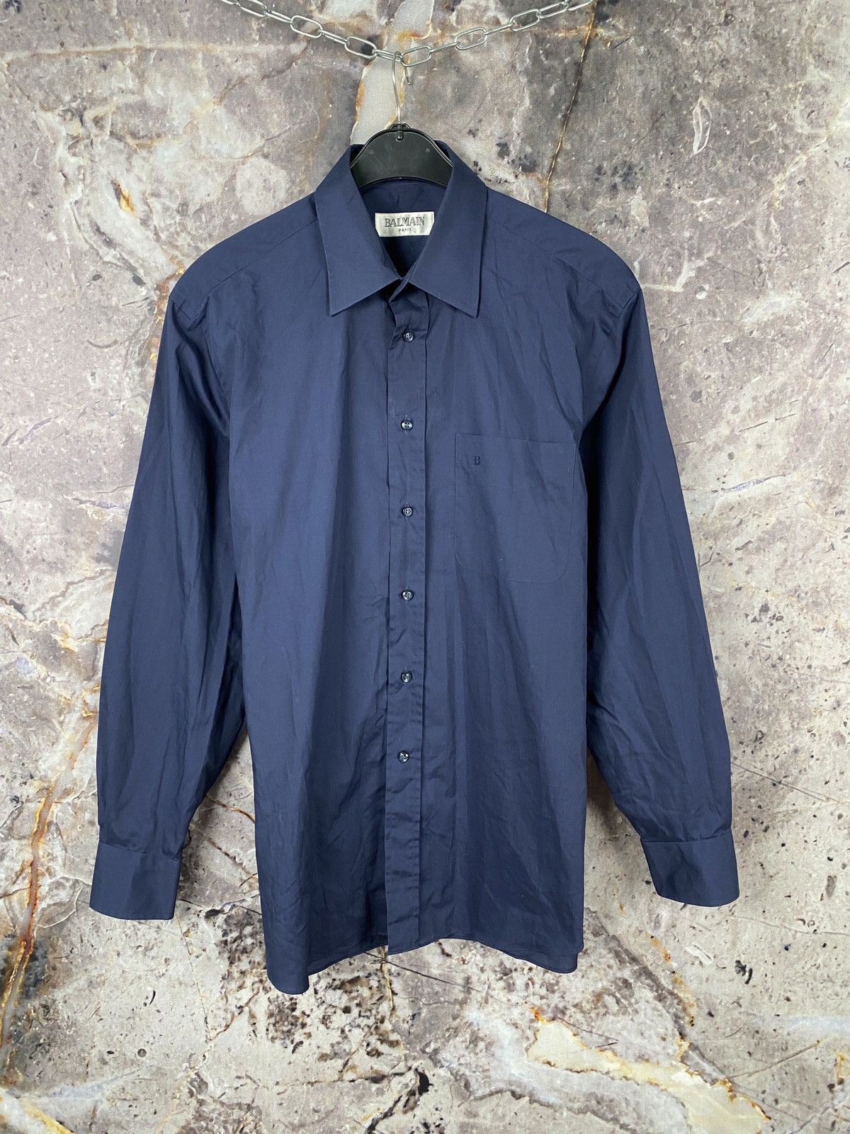 Balmain × Other Men’s Balmain Paris Shirt Button Up Luxury Size XL Size US XL / EU 56 / 4 - 1 Thumbnail