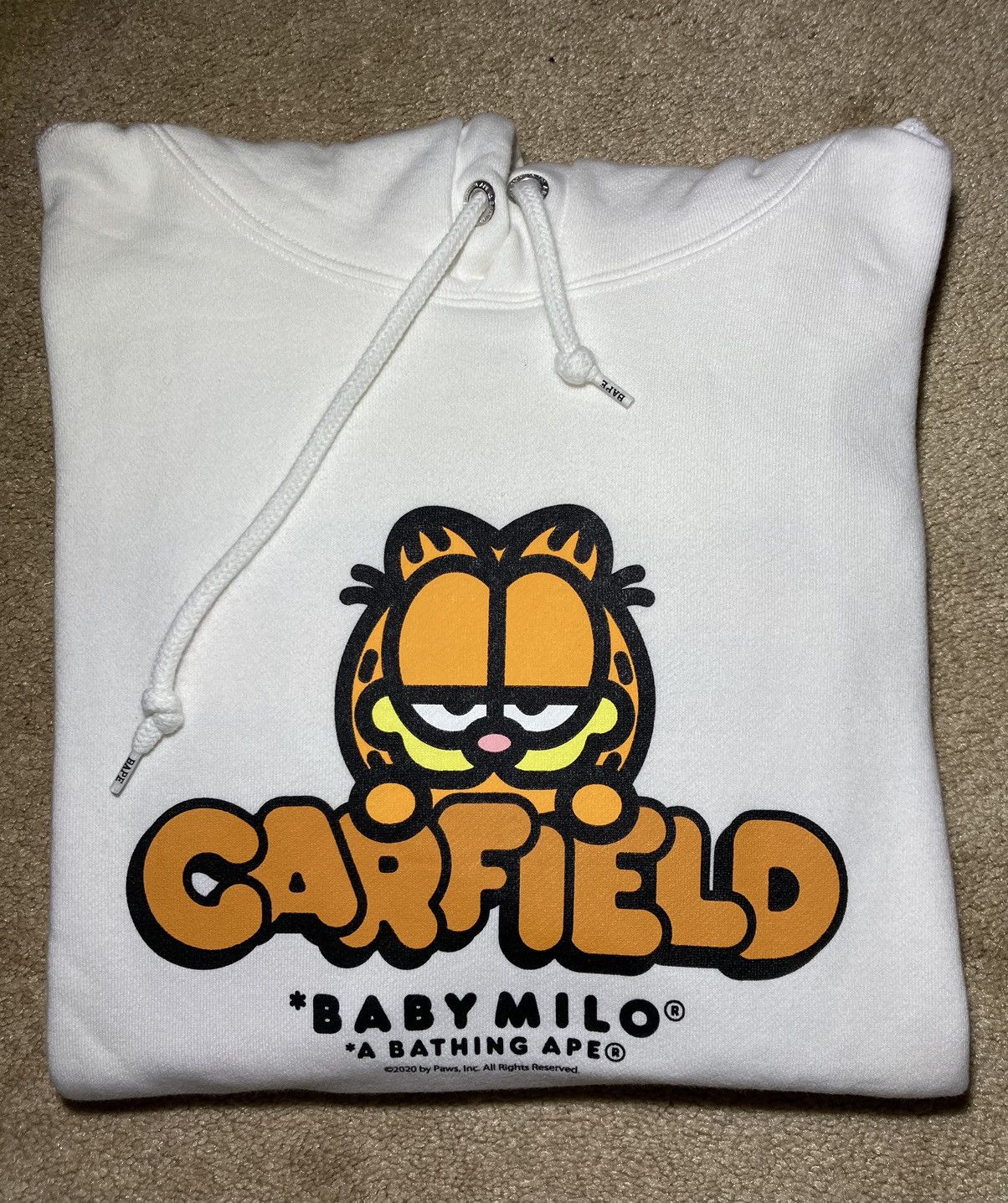 Bape SS20 Bape Garfield Graphic Comic Movie Collab Film Cat 2020 Size US L / EU 52-54 / 3 - 1 Thumbnail