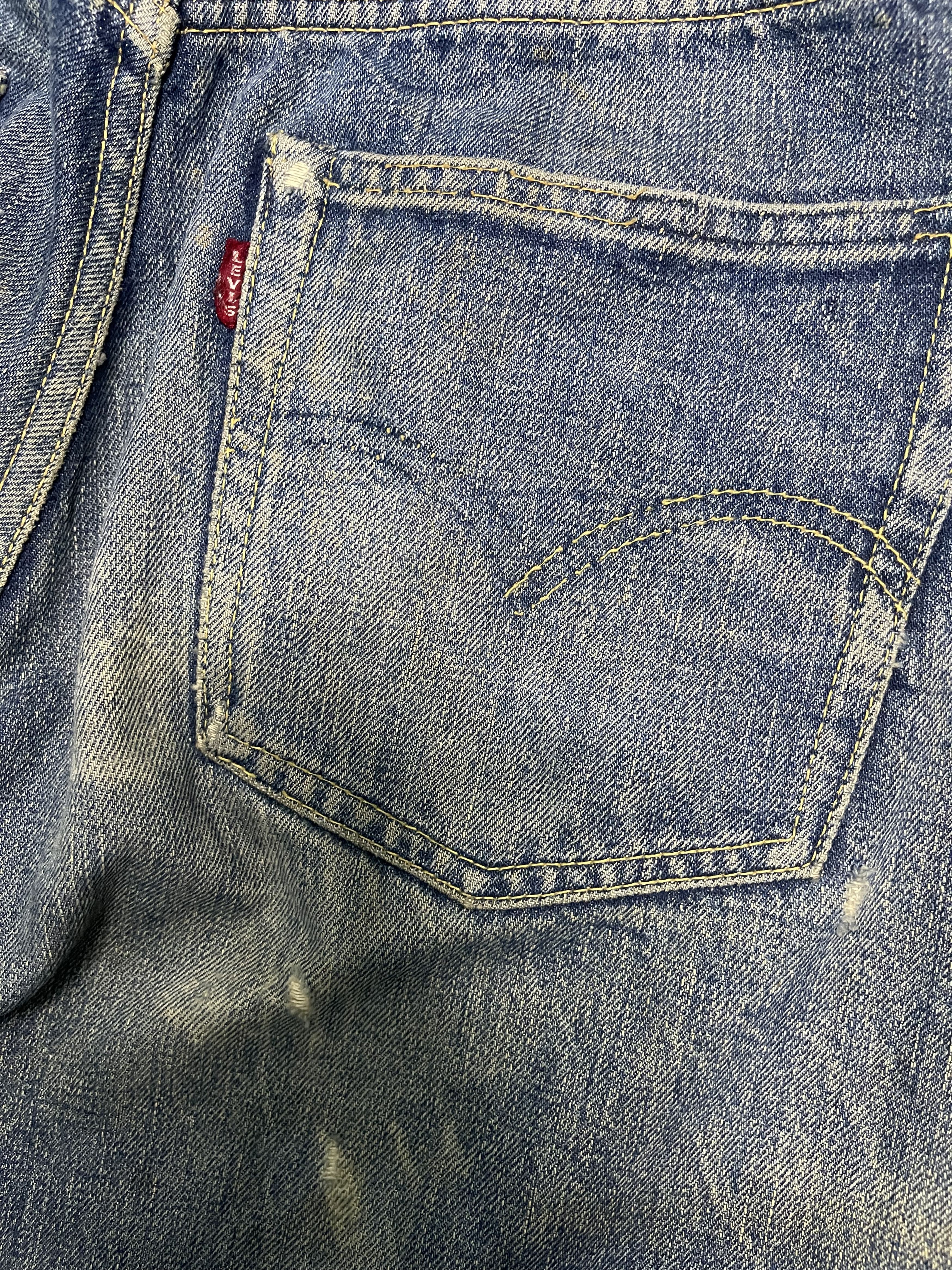 Levi's Vintage Levis 501 Redline Selvedge Denim Jeans Size US 29 - 10 Thumbnail