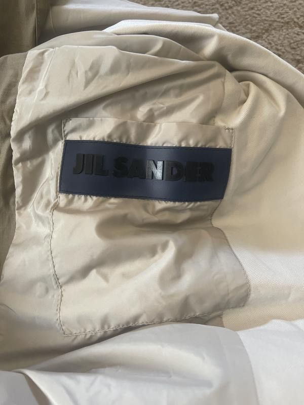 Jil Sander Jil Sander Two-Tone Belted Trench Coat – Size EU 38 Size S / US 4 / IT 40 - 2 Thumbnail