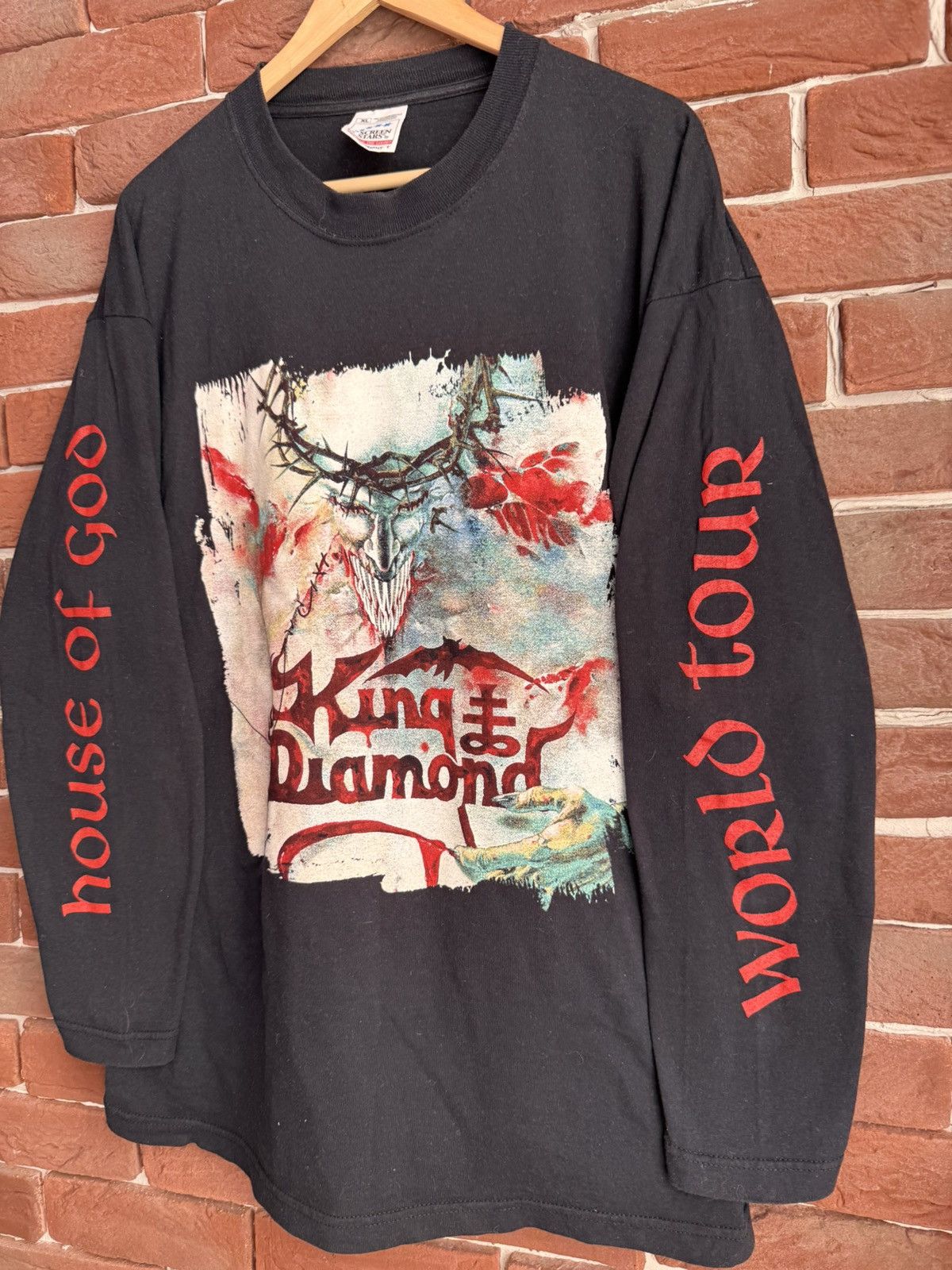 Band Tees Rare Vintage 2001 00s King Diamond Heavy Metal Band Tee XL Size US XL / EU 56 / 4 - 5 Thumbnail