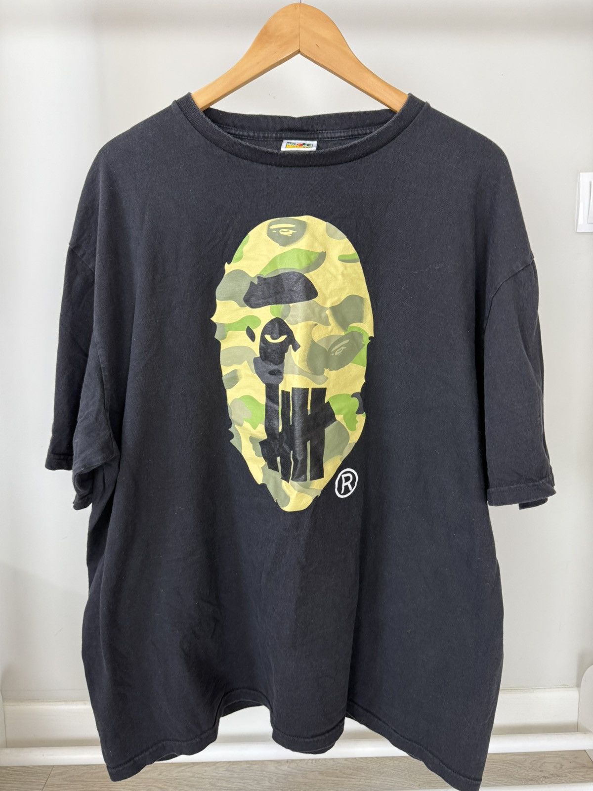 Bape × Undefeated A BATHING APE BAPE x UNDEFEATED TEE SHIRT | Grailed