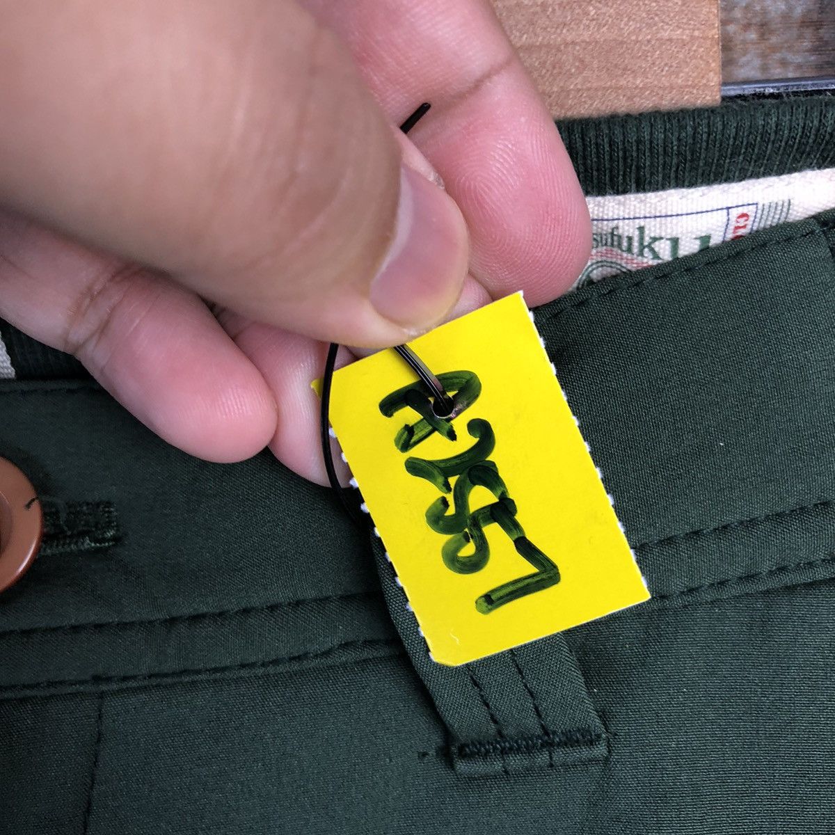 Japanese Brand Kurasufuku workwear Green Cargo Multipocket Pants #A2557 Size US 27 - 11 Thumbnail