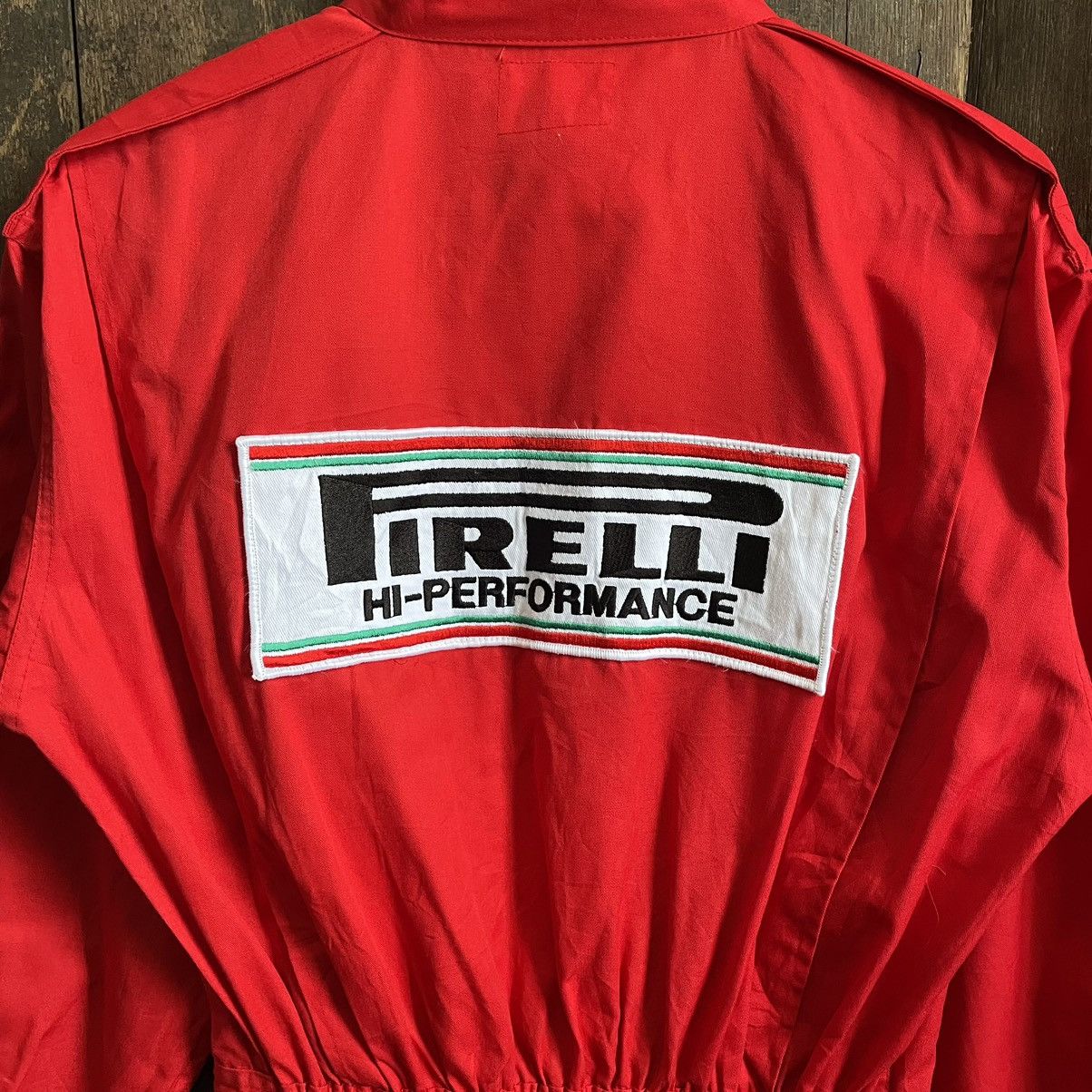Vintage Vintage Pirelli Coverall Jacket Size US 30 / EU 46 - 2 Thumbnail