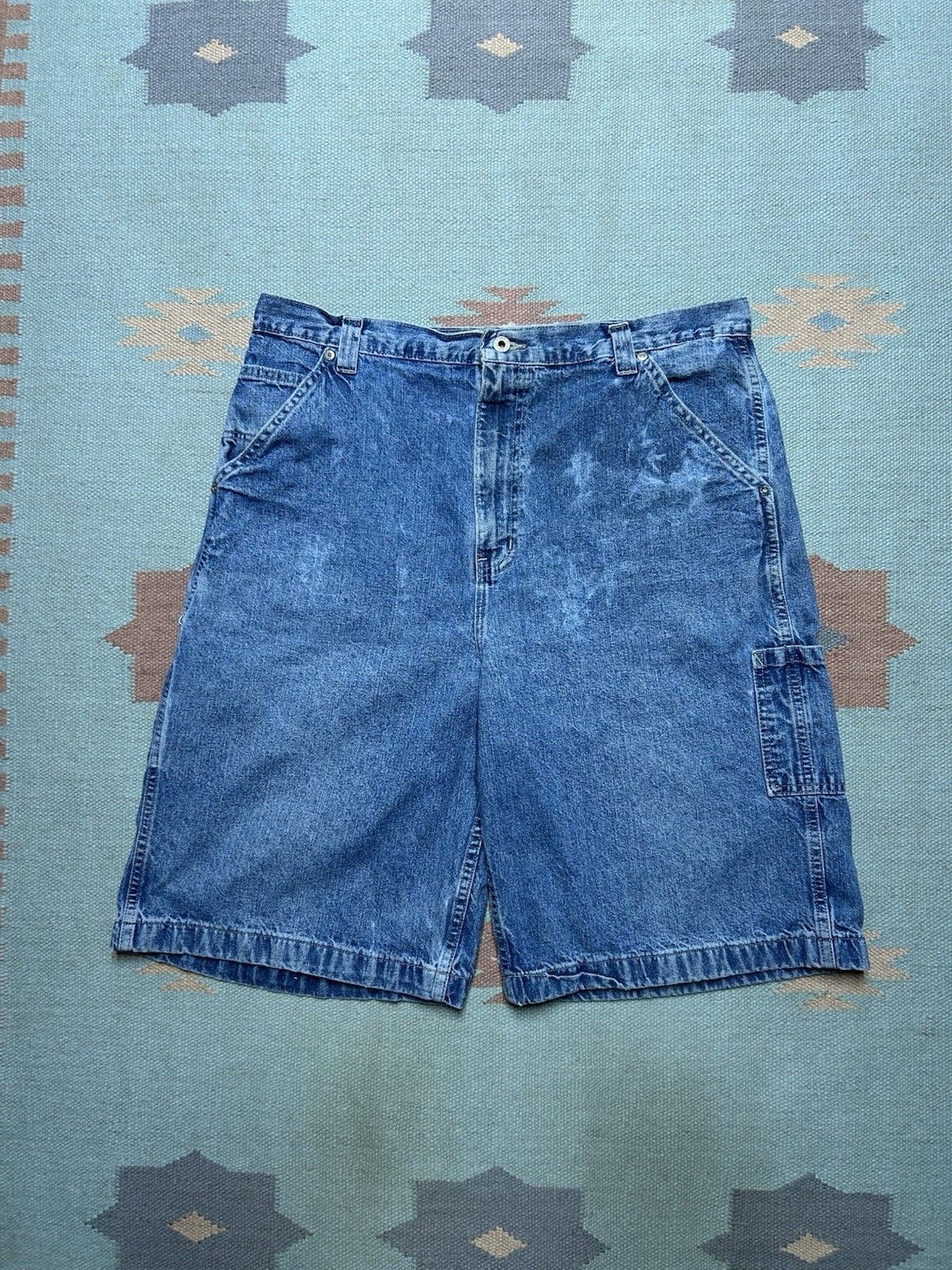 Vintage y2k baggy jeans shorts jorts Arizona carpenter skater 36 Size US 36 / EU 52 - 6 Thumbnail