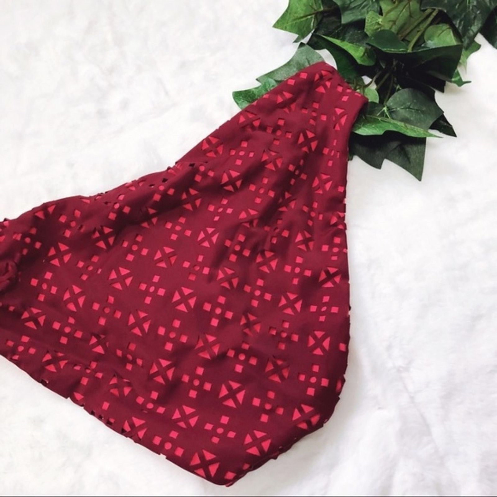 Loft LOFT Red Beach Perforated Hipster Bikini Bottom Size 28" / US 6 / IT 42 - 5 Thumbnail