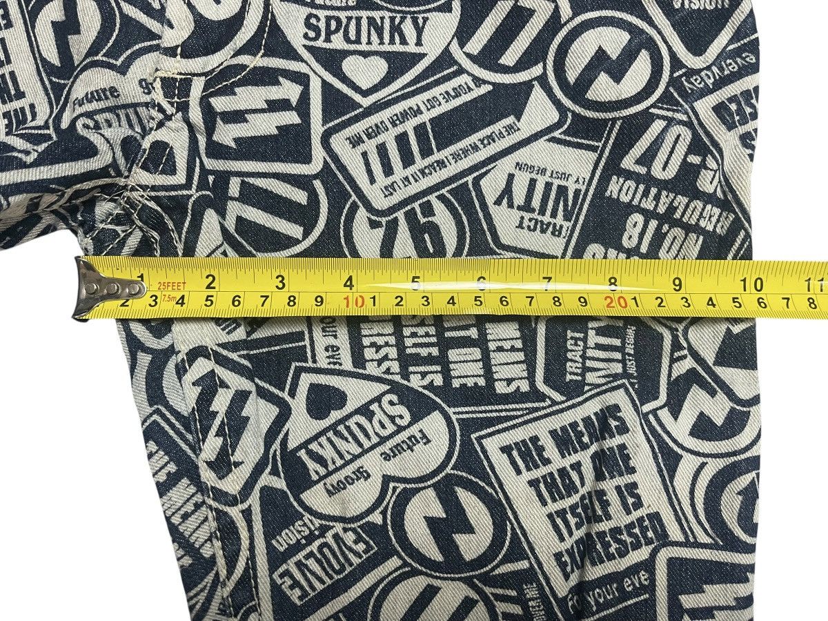 Japanese Brand Vintage Original Jeans Fullprint Hysteric Glamour Style Size US 34 / EU 50 - 7 Thumbnail