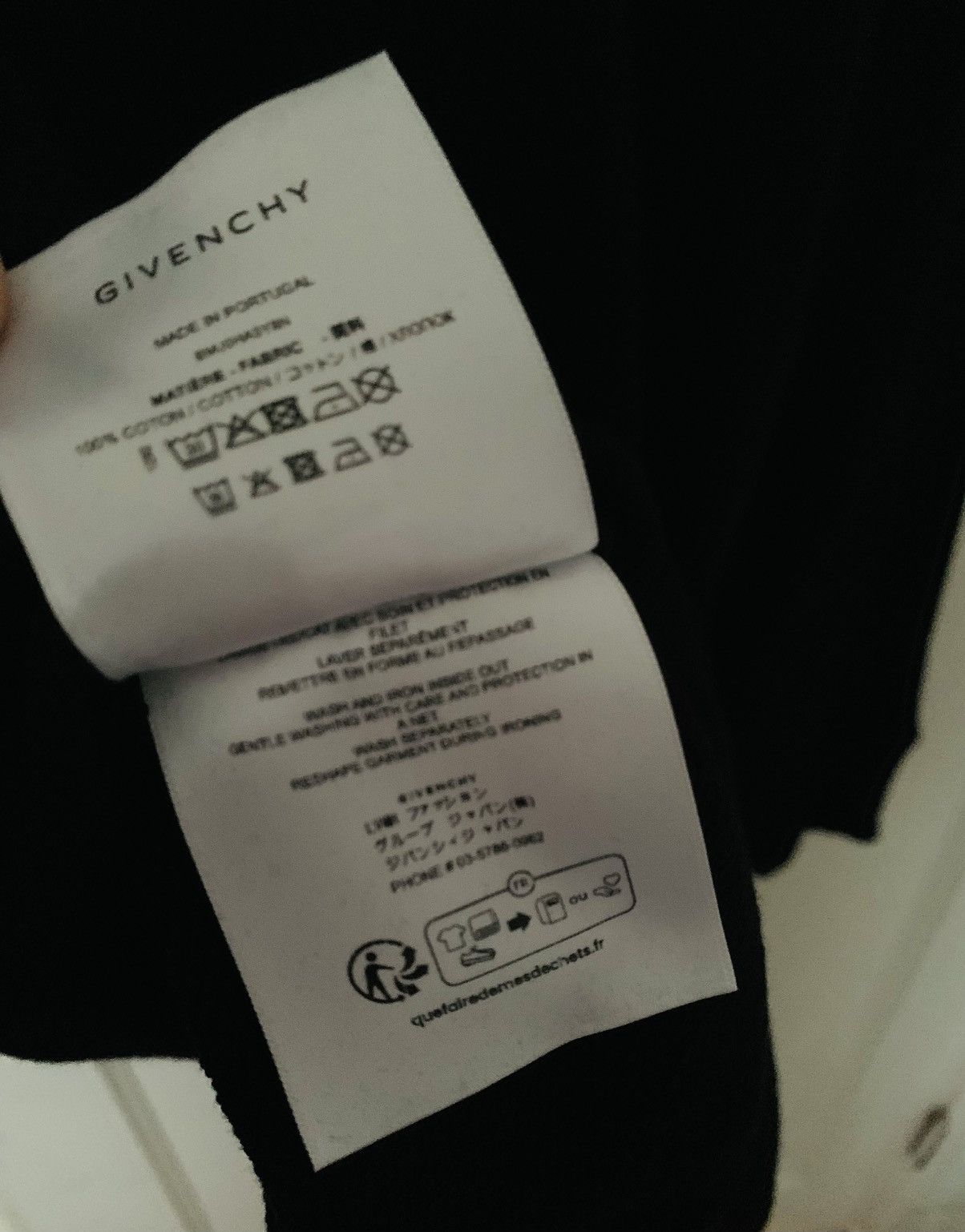 Givenchy Givenchy Reverse Logo Cotton Crewneck Sweatshirt Size US M / EU 48-50 / 2 - 7 Thumbnail