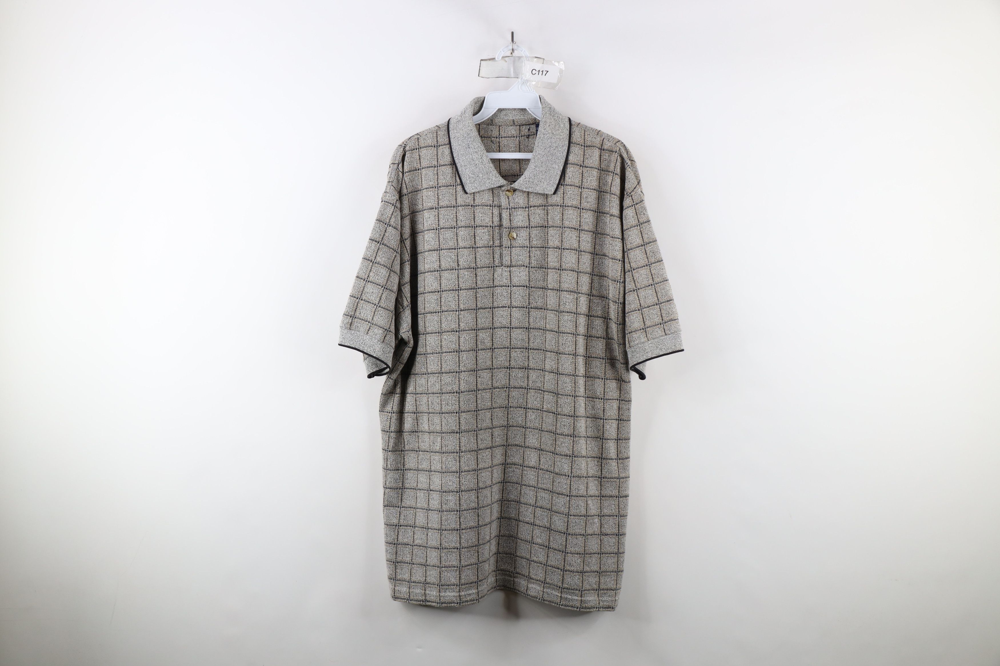 Vintage Vintage 90s Streetwear Short Sleeve Collared Golf Polo Shirt Size US L / EU 52-54 / 3 - 1 Thumbnail