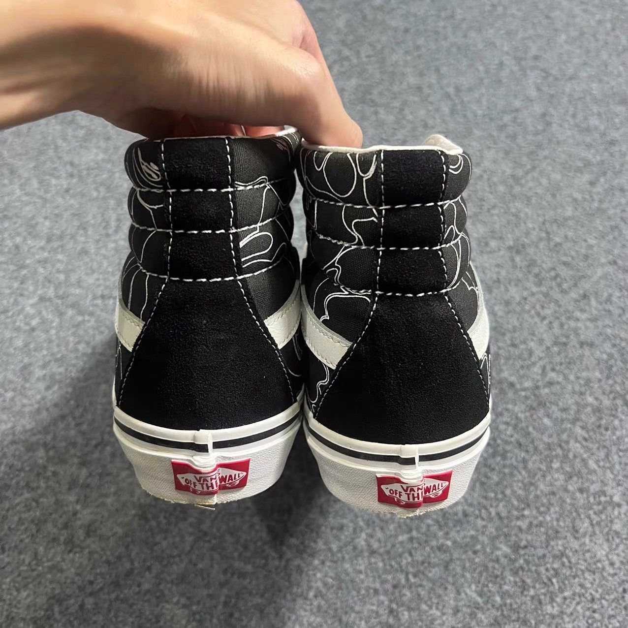 Vans Vans Bape Co-branded SK8 Sneakers K28 Size US 9 / IT 39 - 4 Thumbnail