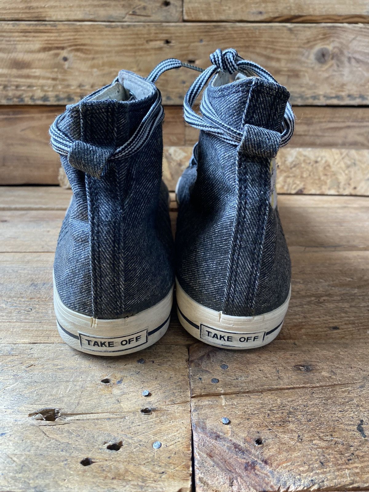 Adidas × Vintage Vintage Adidas nizza, take off working class hi-top sneaker Size US 12 / EU 45 - 9 Thumbnail