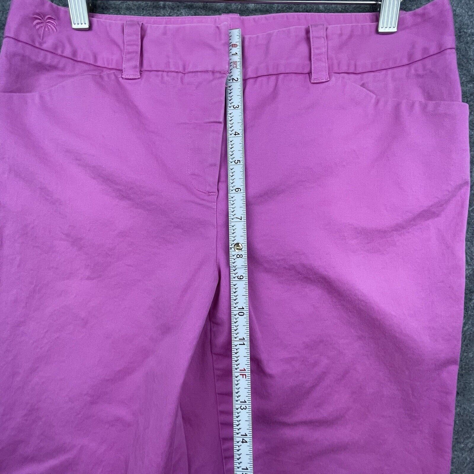 Lilly Pulitzer Lilly Pulitzer Pants Womens 8 Pink Trousers Straight Golf Size 30" / US 8 / IT 44 - 8 Thumbnail