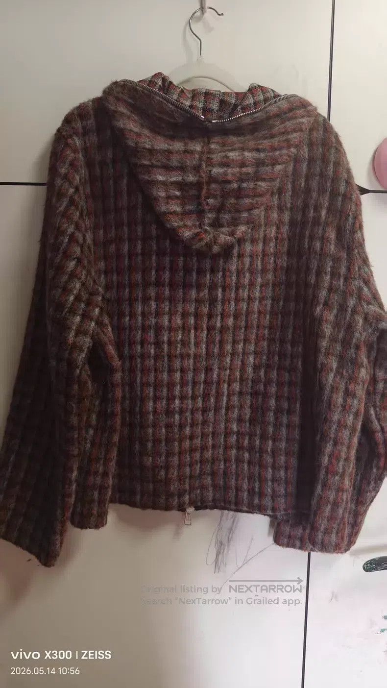 Our Legacy Our Legacy Mohair Tweed Checkered Hooded Jacket Size US S / EU 44-46 / 1 - 2 Thumbnail