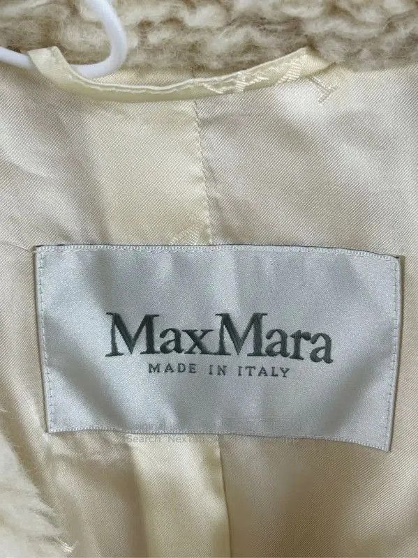 Max Mara MaxMara Cream Wool Women's Coat . Size S / US 4 / IT 40 - 3 Thumbnail