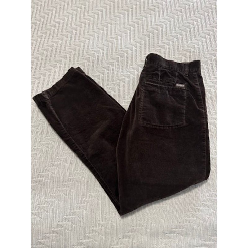 Guess Guess brown velvet pants size 32 Size US 32 / EU 48 - 1 Thumbnail
