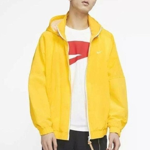Nike Nike NRG MII Hooded Track Jacket Opti Yellow NWT Size US M / EU 48-50 / 2 - 12 Thumbnail