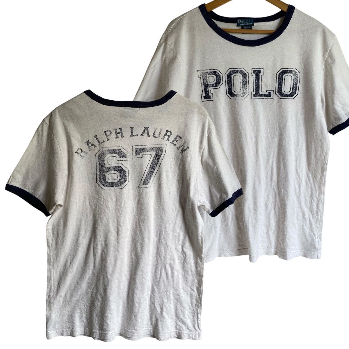 Polo Ralph Lauren × Vintage Vintage Polo Ralph Lauren T-Shirt 67 Size US XL / EU 56 / 4 - 1 Thumbnail