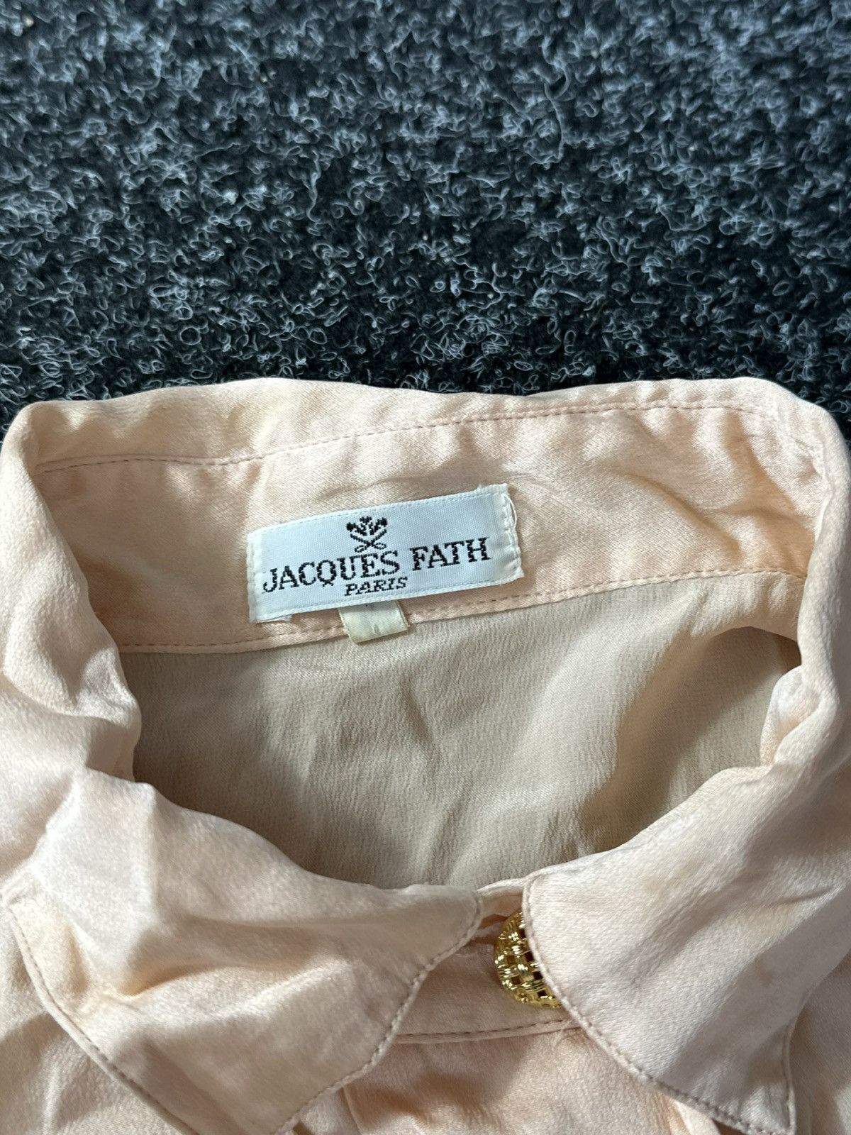Designer ARHIVE JACQUES FATH 🚨 OVERLUXURY VINTAGE WMN SHIRT silk Size M / US 6-8 / IT 42-44 - 4 Thumbnail