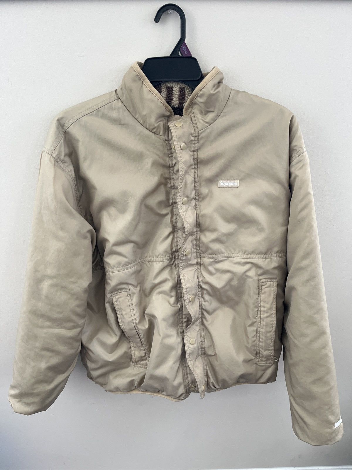 Supreme Supreme Geo Reversible WINDSTOPPER Fleece Jacket Size US L / EU 52-54 / 3 - 4 Thumbnail