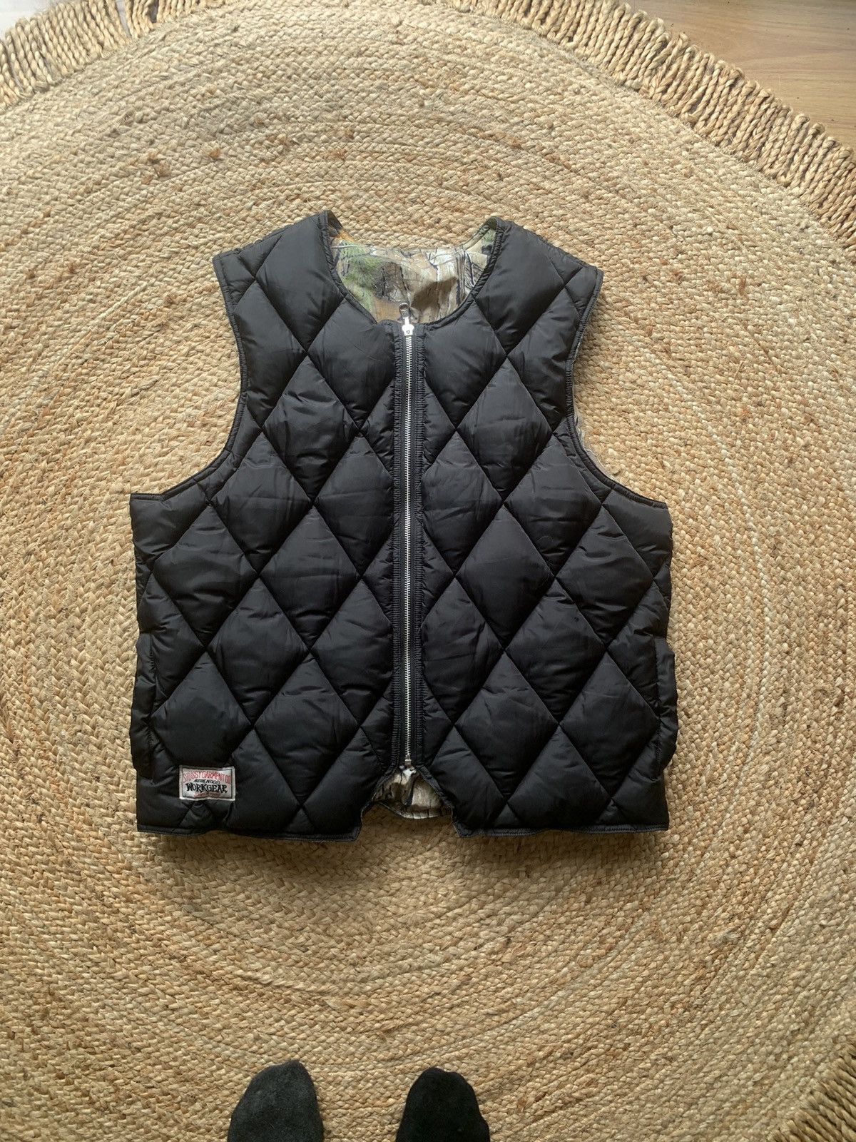 Stussy Stussy Workgear Reversible Puffer Vest. Size US M / EU 48-50 / 2 - 3 Thumbnail