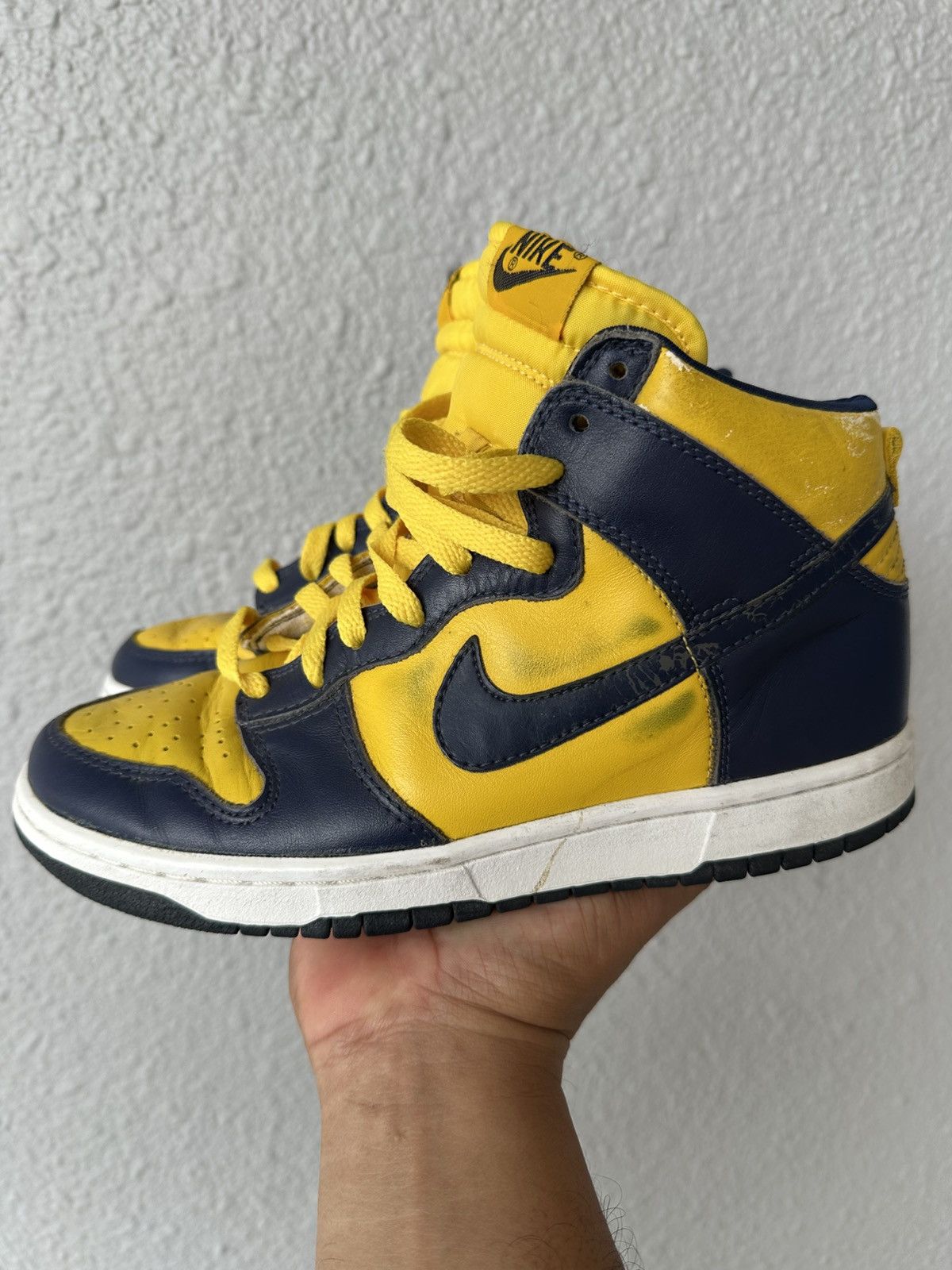 Nike 2000 Dunk High Detroit Michigan Size US 7 / EU 40 - 3 Thumbnail