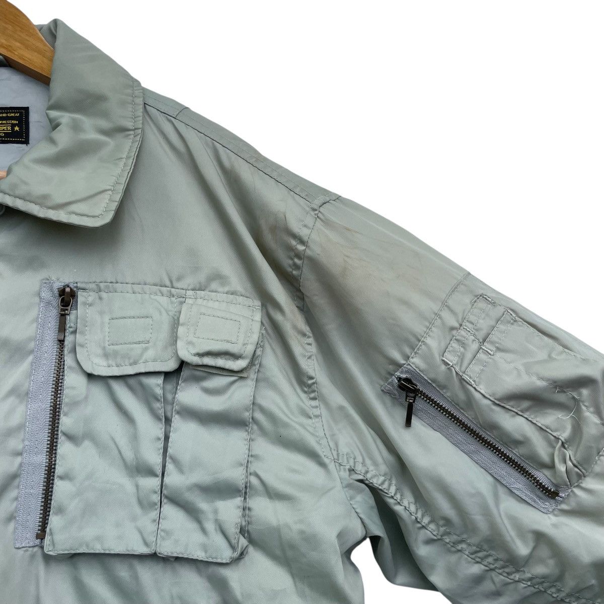 Japanese Brand Vintage Japanese Brand Tomahawk Bomber Jacket Size US L / EU 52-54 / 3 - 4 Thumbnail