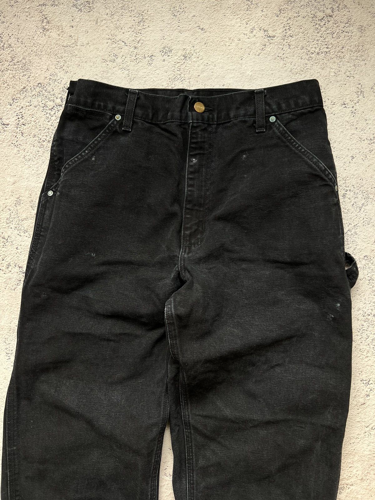 Carhartt × Vintage Vintage Distressed Carhartt Carpenter Pants Size US 32 / EU 48 - 12 Thumbnail