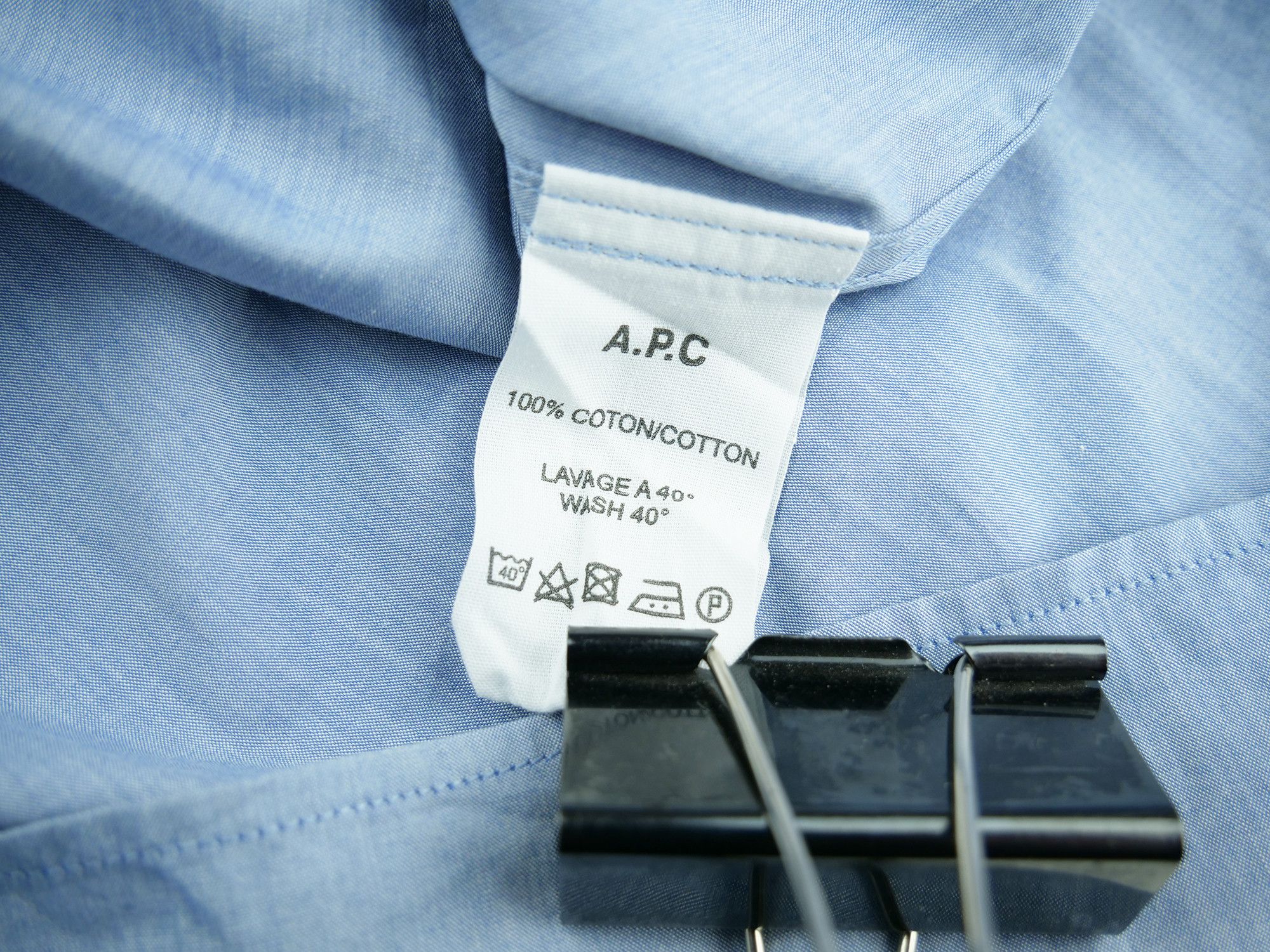 A.P.C. A.P.C. Rue Madame Paris shirt Size US S / EU 44-46 / 1 - 5 Thumbnail