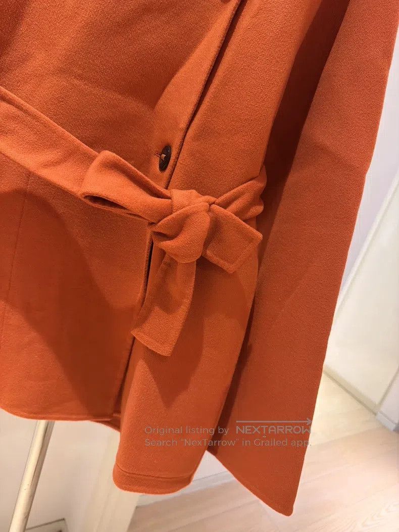 Hermes Hermes Single-breasted cashmere coat Size XS / US 0-2 / IT 36-38 - 4 Thumbnail
