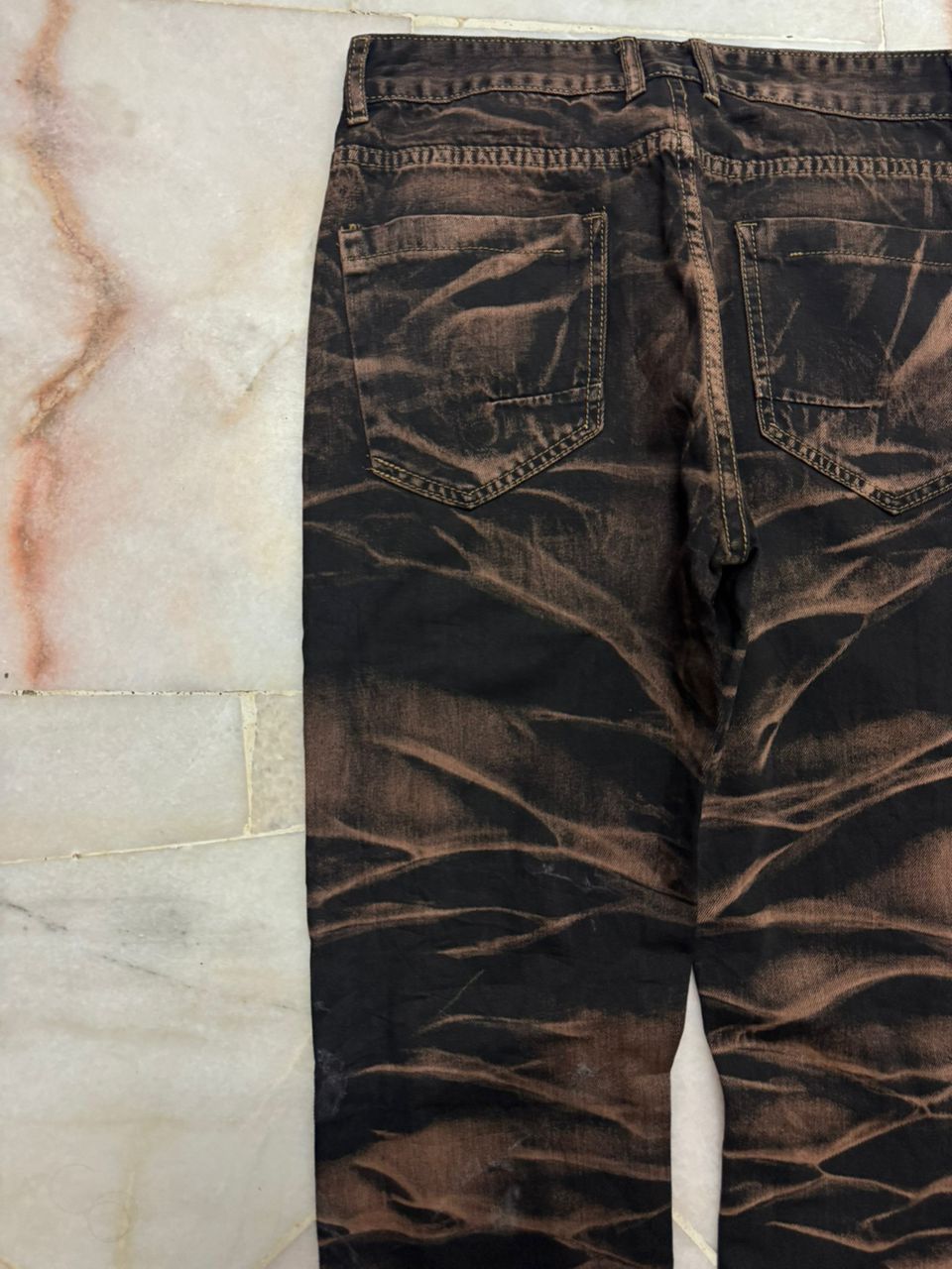 Tornado Mart 💥Insane💥Tornado Mart Style Jeans Whisker Smoke By Japanese Size US 30 / EU 46 - 13 Thumbnail