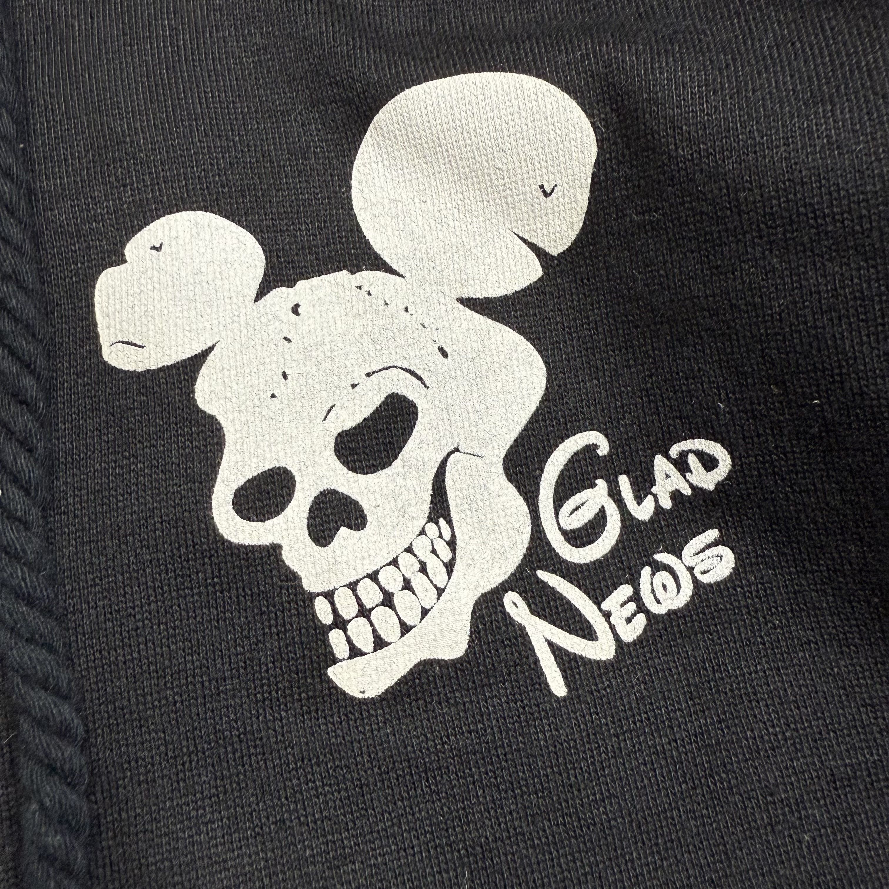 Japanese Brand Glad News Skulls Zip Up Hoodie Size US S / EU 44-46 / 1 - 4 Thumbnail