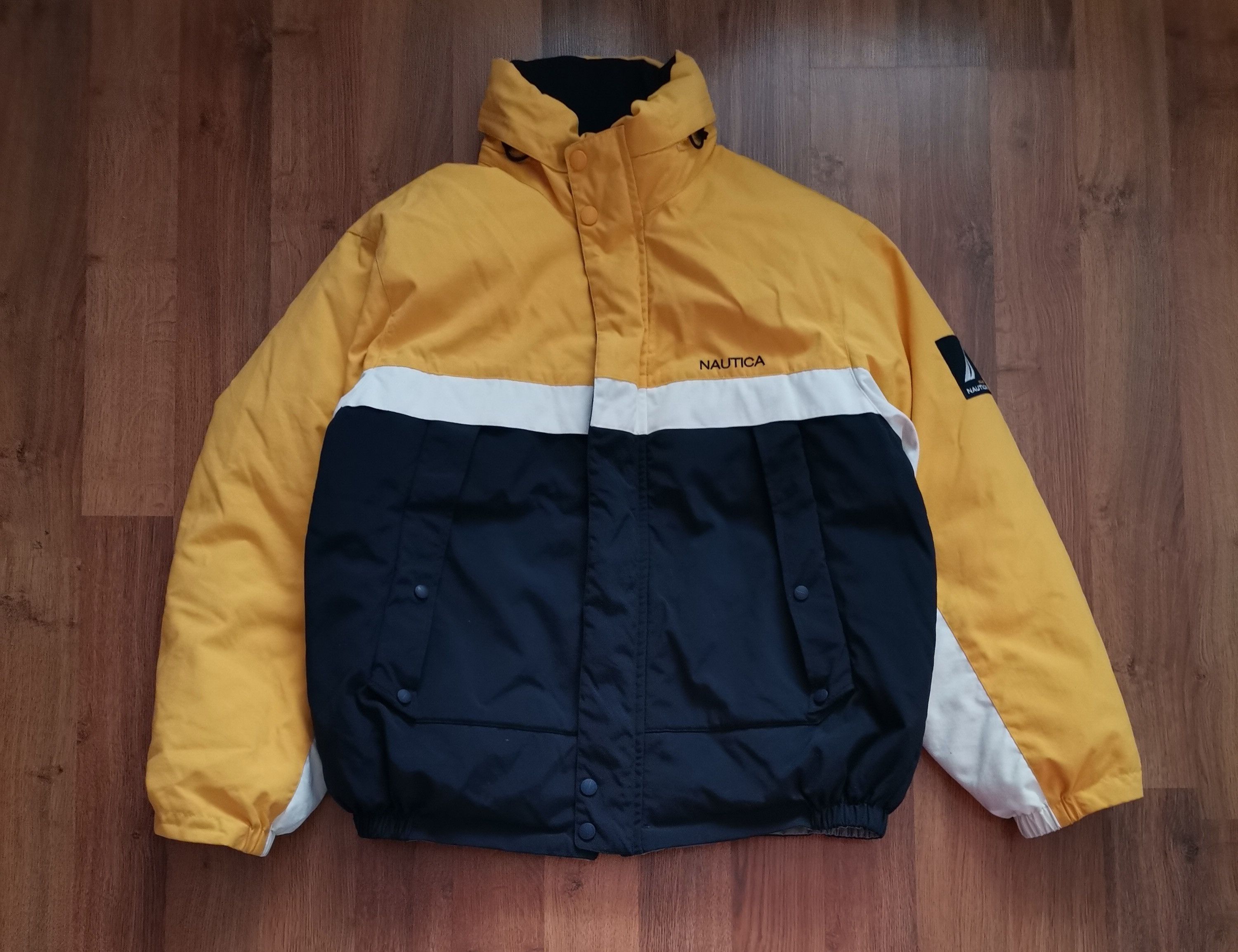 Nautica Vintage Nautica Reversible Jacket Size US XXL / EU 58 / 5 - 1 Thumbnail