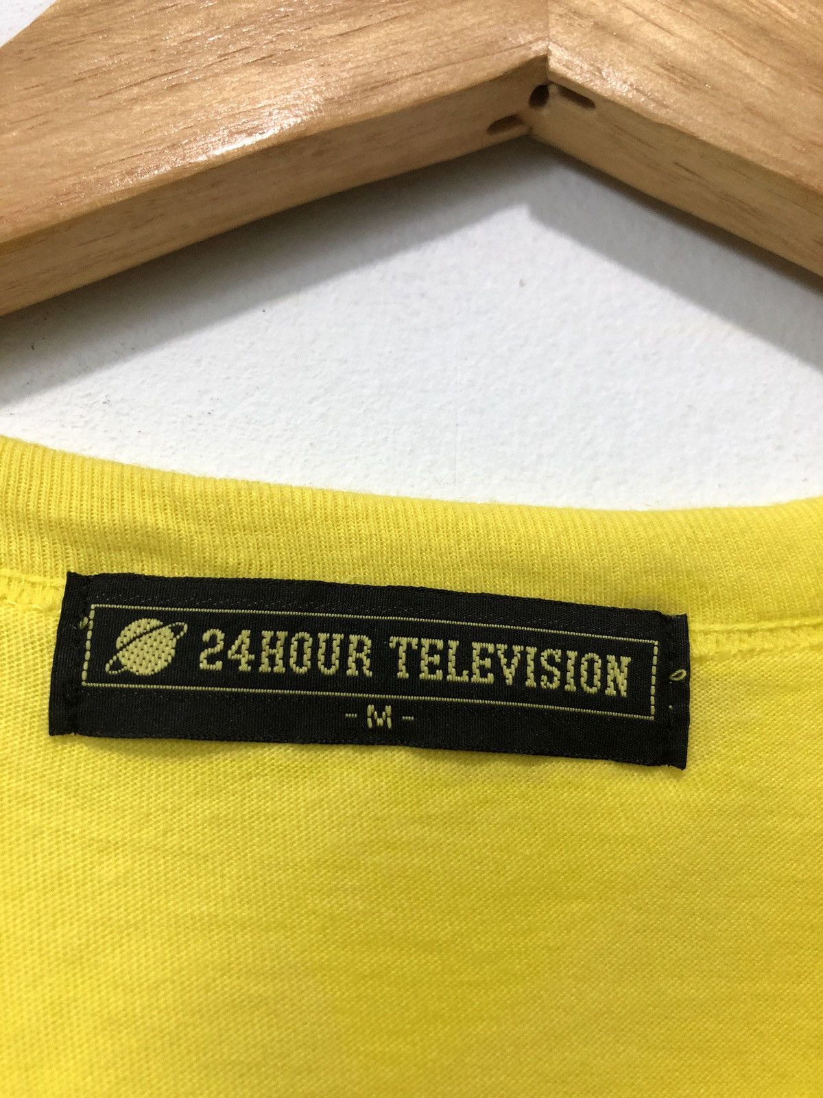 Bape × Vintage Vintage Bape x 24 Hour Television T-Shirt Size US M / EU 48-50 / 2 - 2 Thumbnail