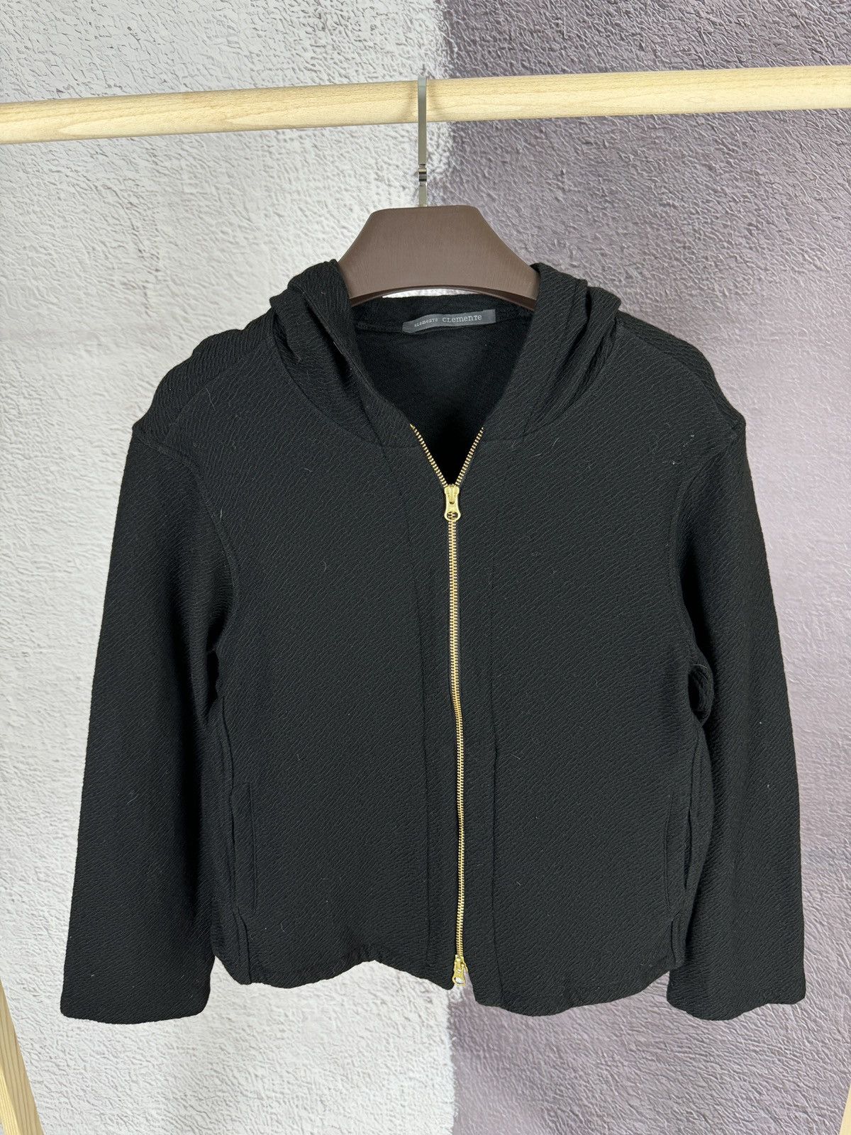 Other Elemente Clemente black double zipper wool cotton hoodie Size S / US 4 / IT 40 - 2 Thumbnail