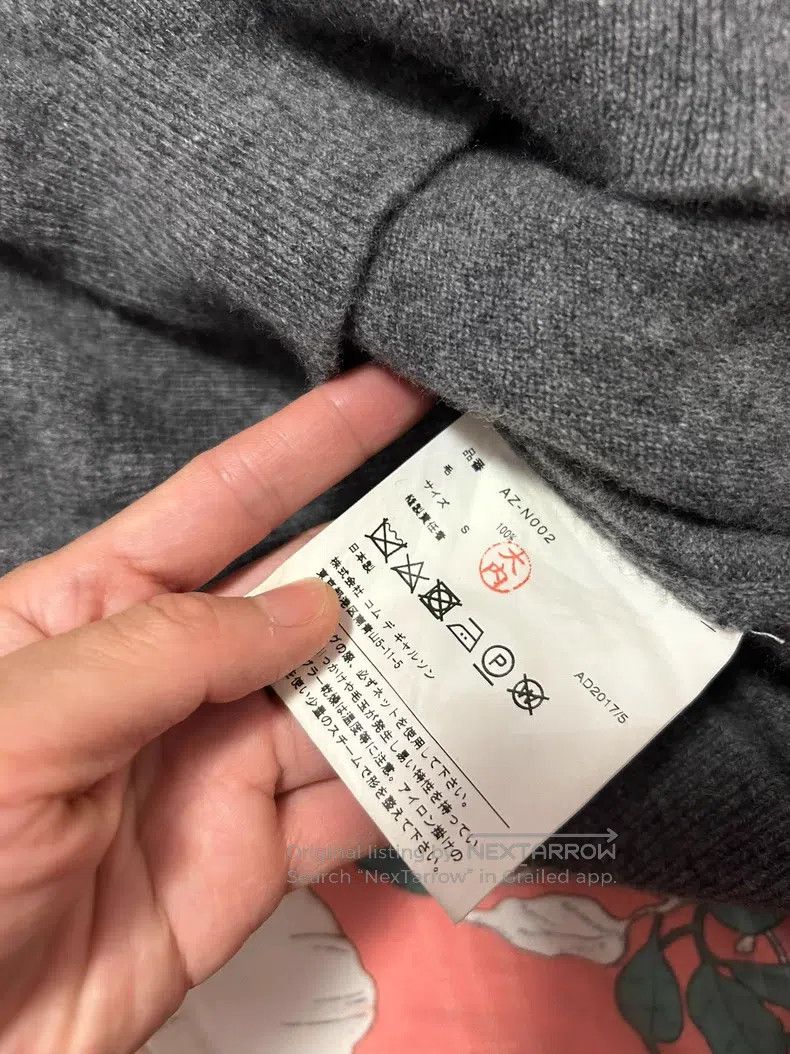 Comme des Garcons Comme Des Garcons Classic V-neck pullover sweater Size S / US 4 / IT 40 - 6 Thumbnail