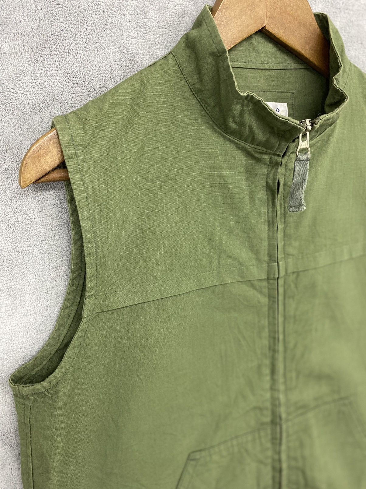 Japanese Brand Unilimited Freak Out Sleeveless Jacket Vest Coat Green Size M / US 6-8 / IT 42-44 - 5 Thumbnail
