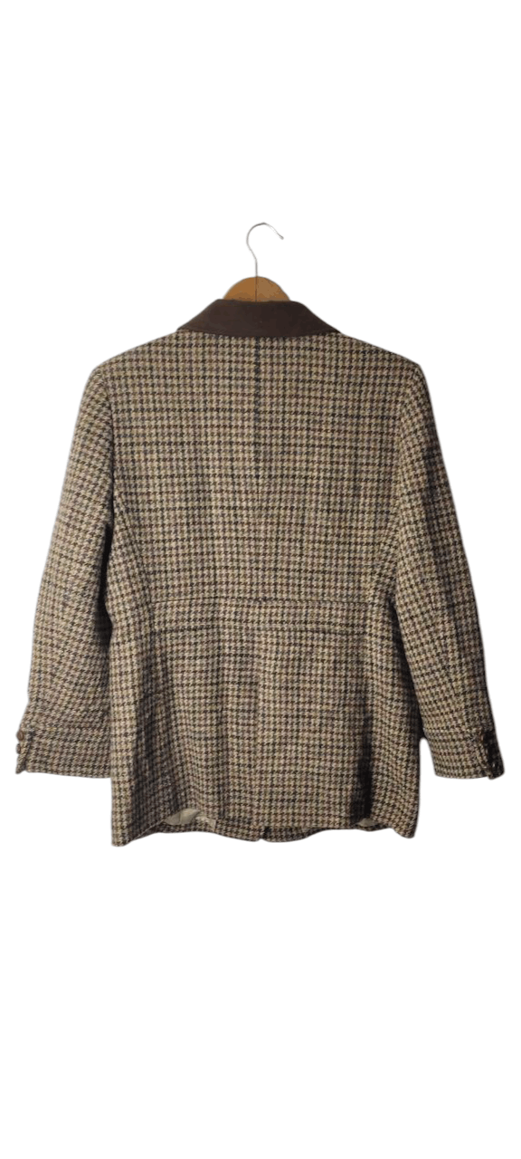 Harris Tweed VINTAGE HARRIS TWEED HAND WOVEN WOOL JACKET Size M / US 6-8 / IT 42-44 - 9 Thumbnail