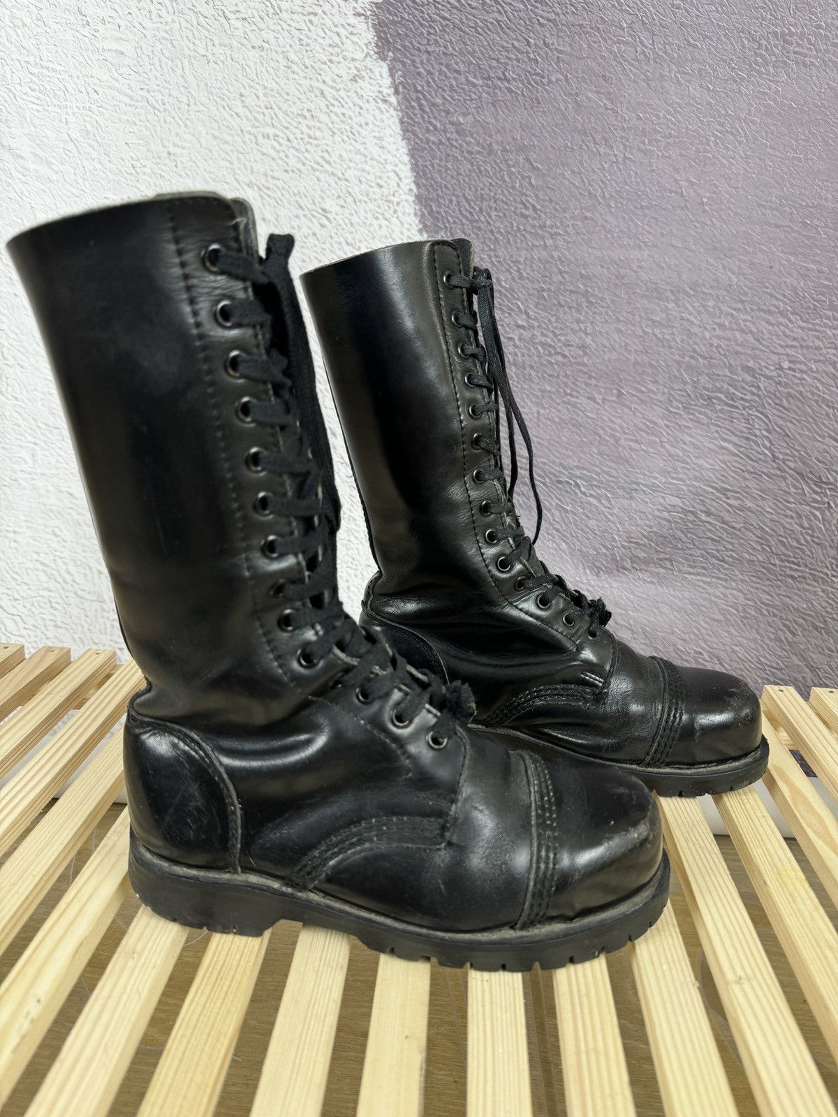 Vintage Underground England vintage leather Boots Shoes Size US 6.5 / IT 36.5 - 3 Thumbnail