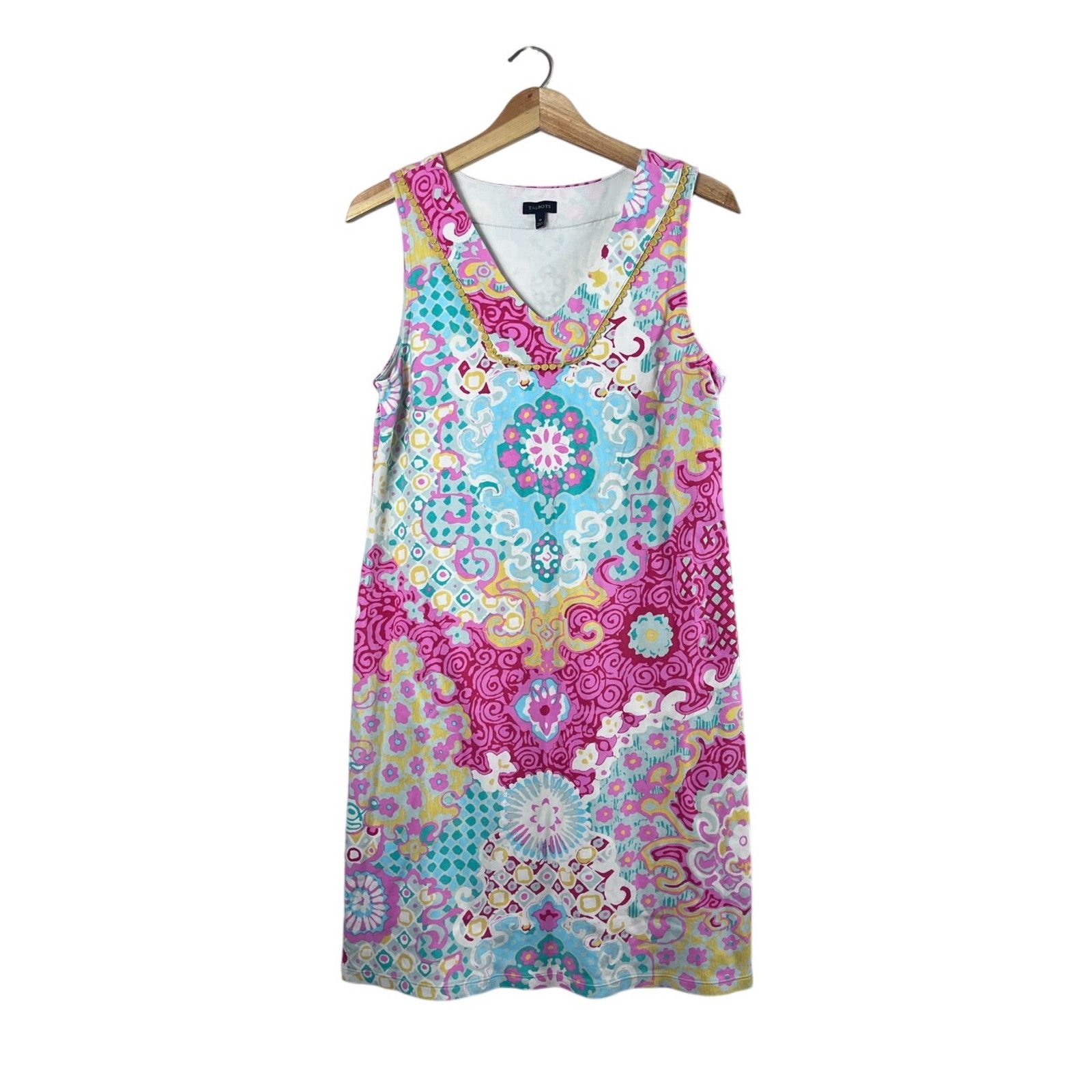 Talbots Women's Colorful Talbots Shift Dress M Size M / US 6-8 / IT 42-44 - 1 Thumbnail