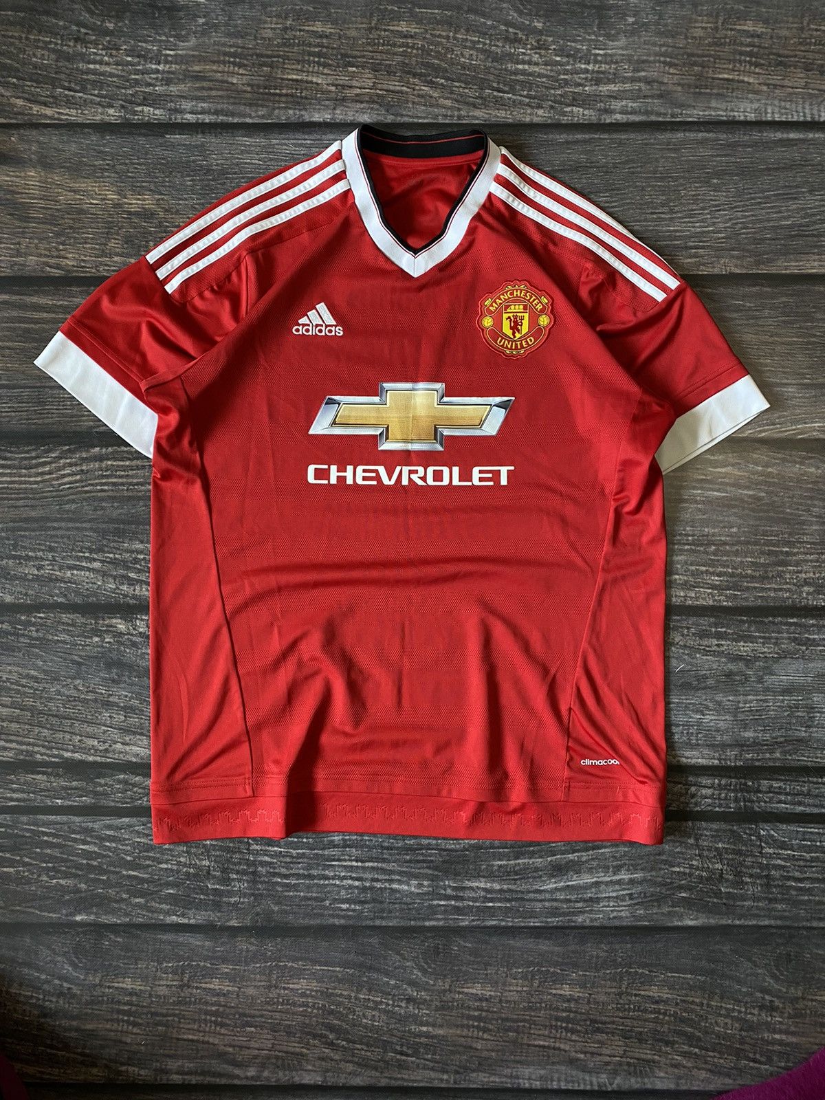 Adidas Adidas Manchester United exclusive soccer jersey Size US L / EU 52-54 / 3 - 1 Thumbnail