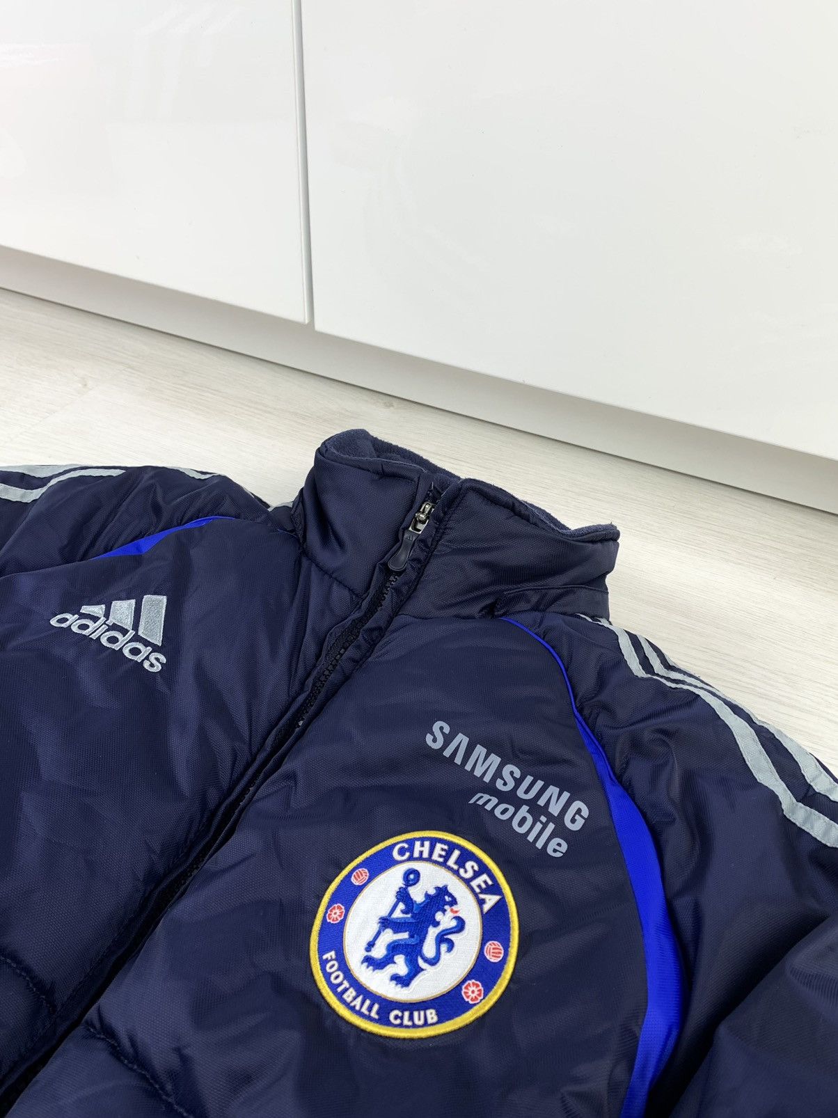Vintage Adidas CHELSEA FC 2006 Vintage Winter Jacket Size M Size US M / EU 48-50 / 2 - 4 Thumbnail