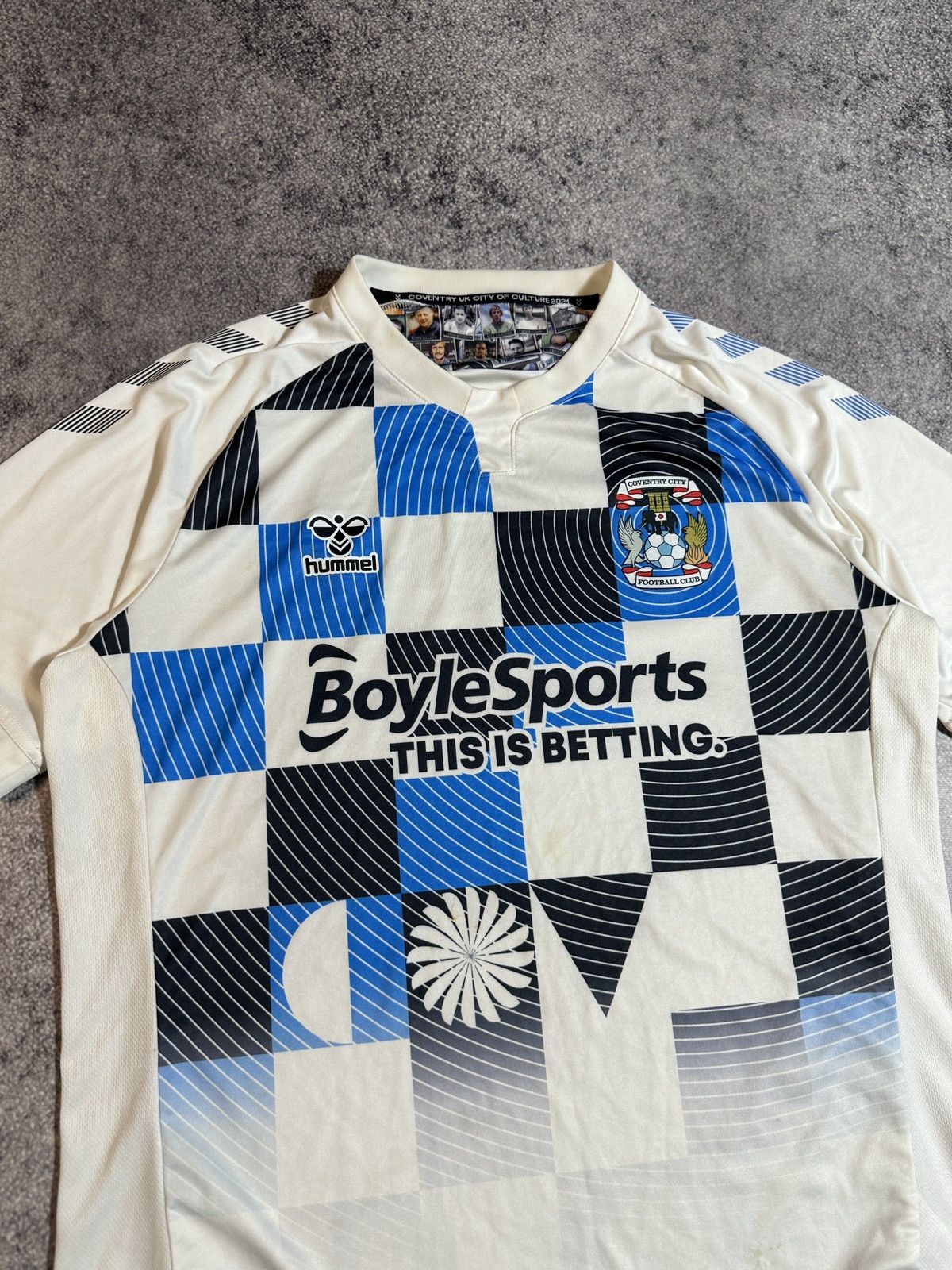Hummel × Vintage Vintage Hummel Coventry City Soocer Jersey Streetwear Rare L Size US L / EU 52-54 / 3 - 2 Thumbnail