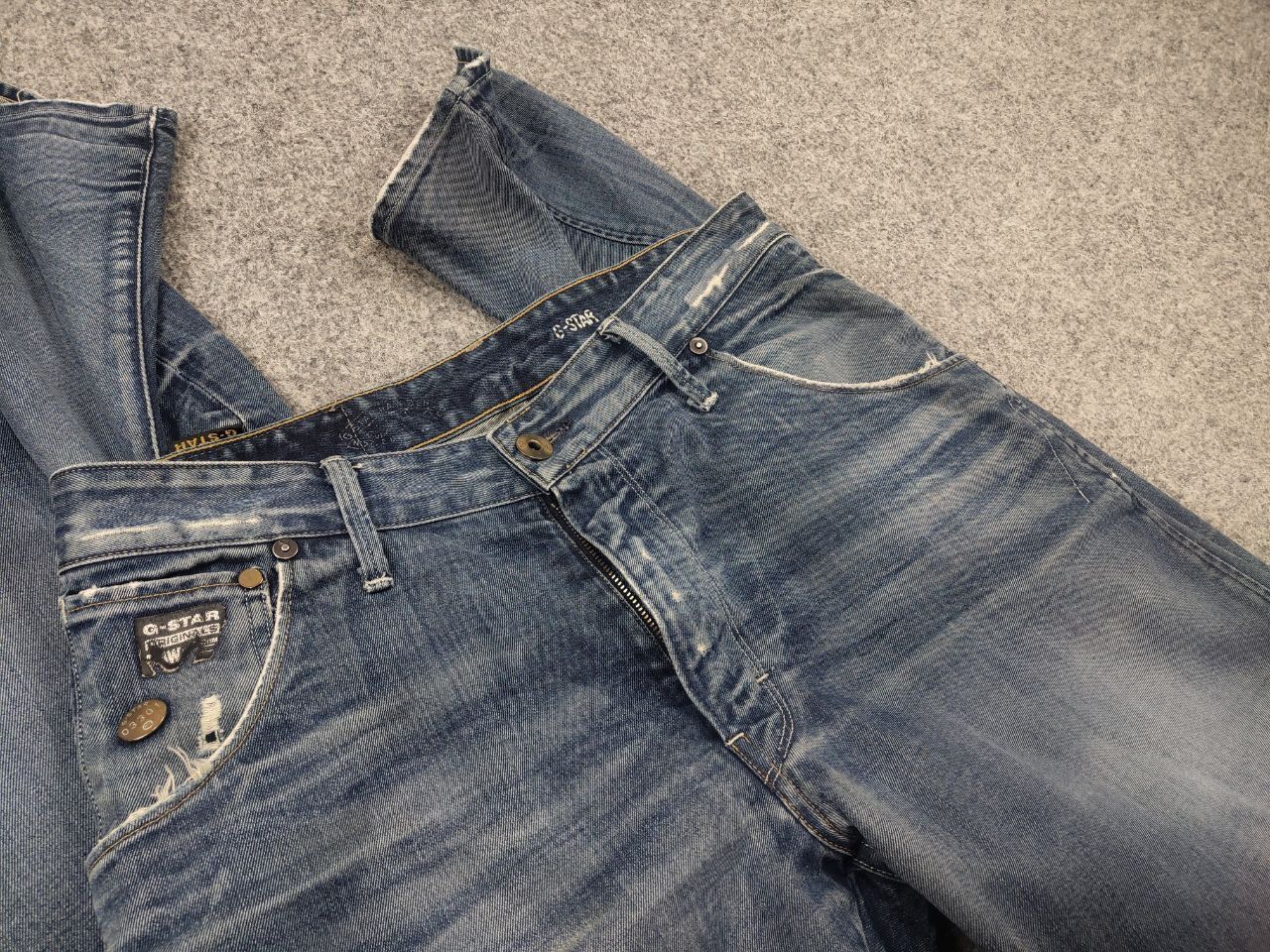 G-Star G Star Vintage Arc 3d loose tapered Jeans le grand bleu Y2K Size US 32 / EU 48 - 13 Thumbnail