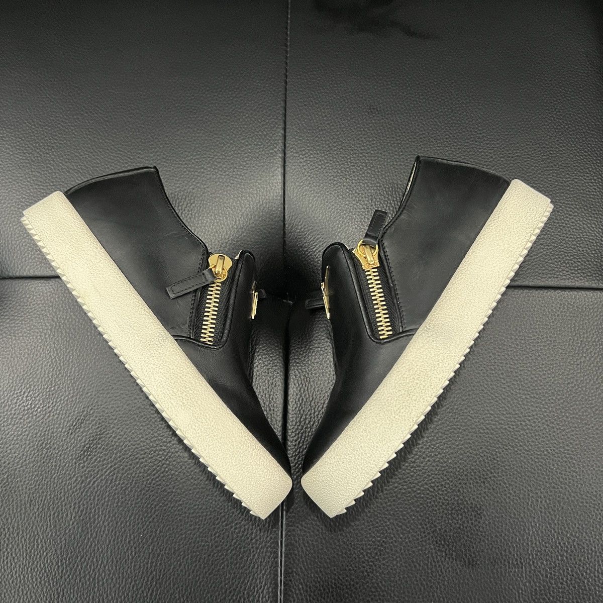 Giuseppe Zanotti Giuseppe Zanotti Double-Zip Sneakers Size US 6 / IT 36 - 3 Thumbnail