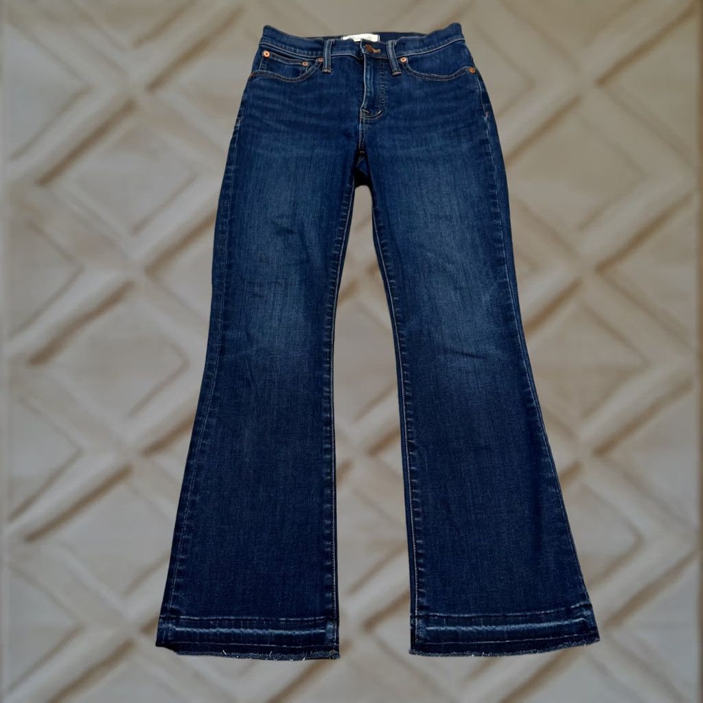 Madewell Madewell Cali Denim Jeans Womens 25 Larkspur Wash High Rise Stretch Bootcut Denim Blue 5-Pocket Mens? (Note: Gender should be Womens) Size 42" / US 20 - 1 Thumbnail